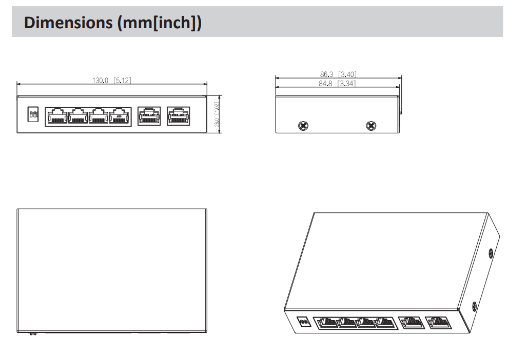 Dahua D-PFS3006-4ET-60-V2 Detailansicht Bild 2 | EPS