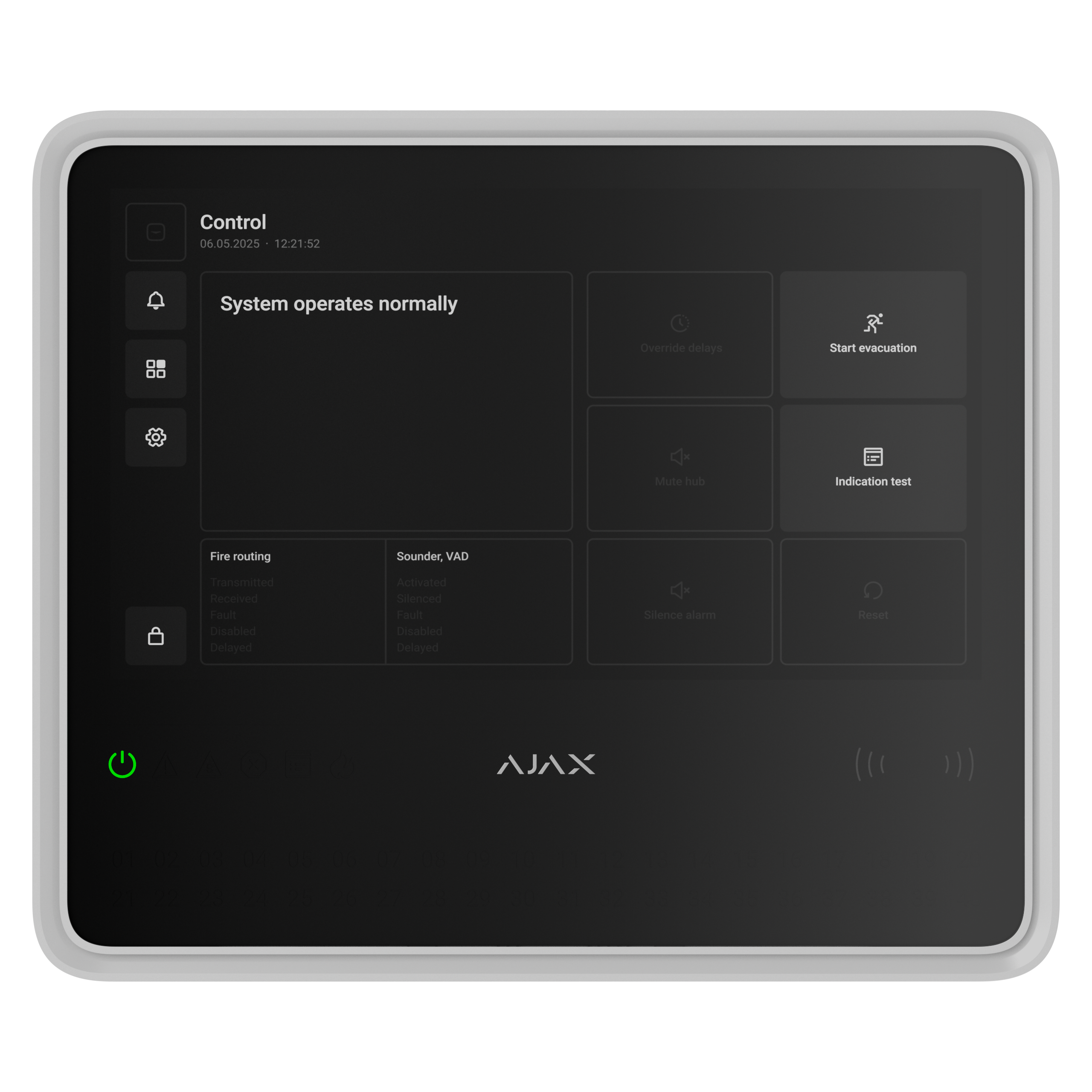 EN54 Fire Hub Jeweller weiß EN54 Fire Hub Jeweller weiß