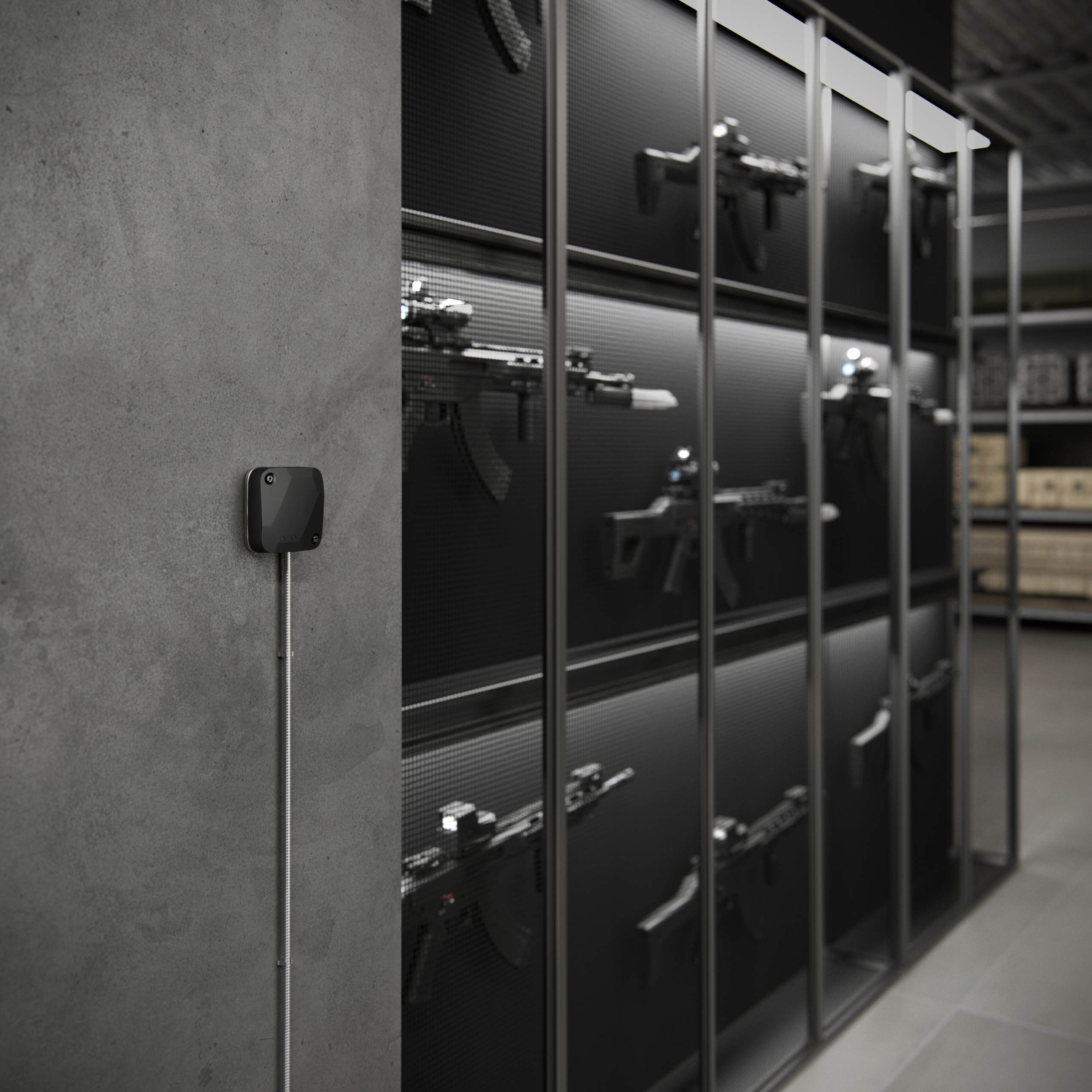 Ajax Superior SeismoProtect G3 Fibra Schwarz Detailansicht Bild 6 | EPS