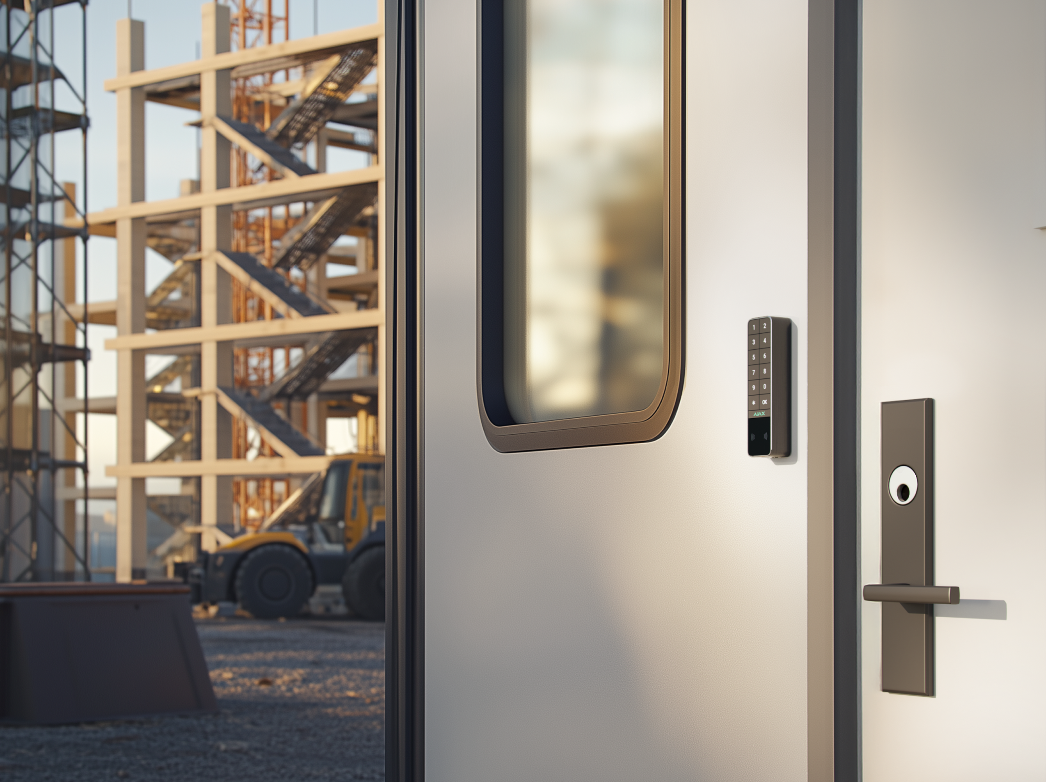 Ajax KeyPad Outdoor Jeweller Graphit Ajax KeyPad Outdoor Jeweller Graphit Detailansicht Bild 8 | EPS