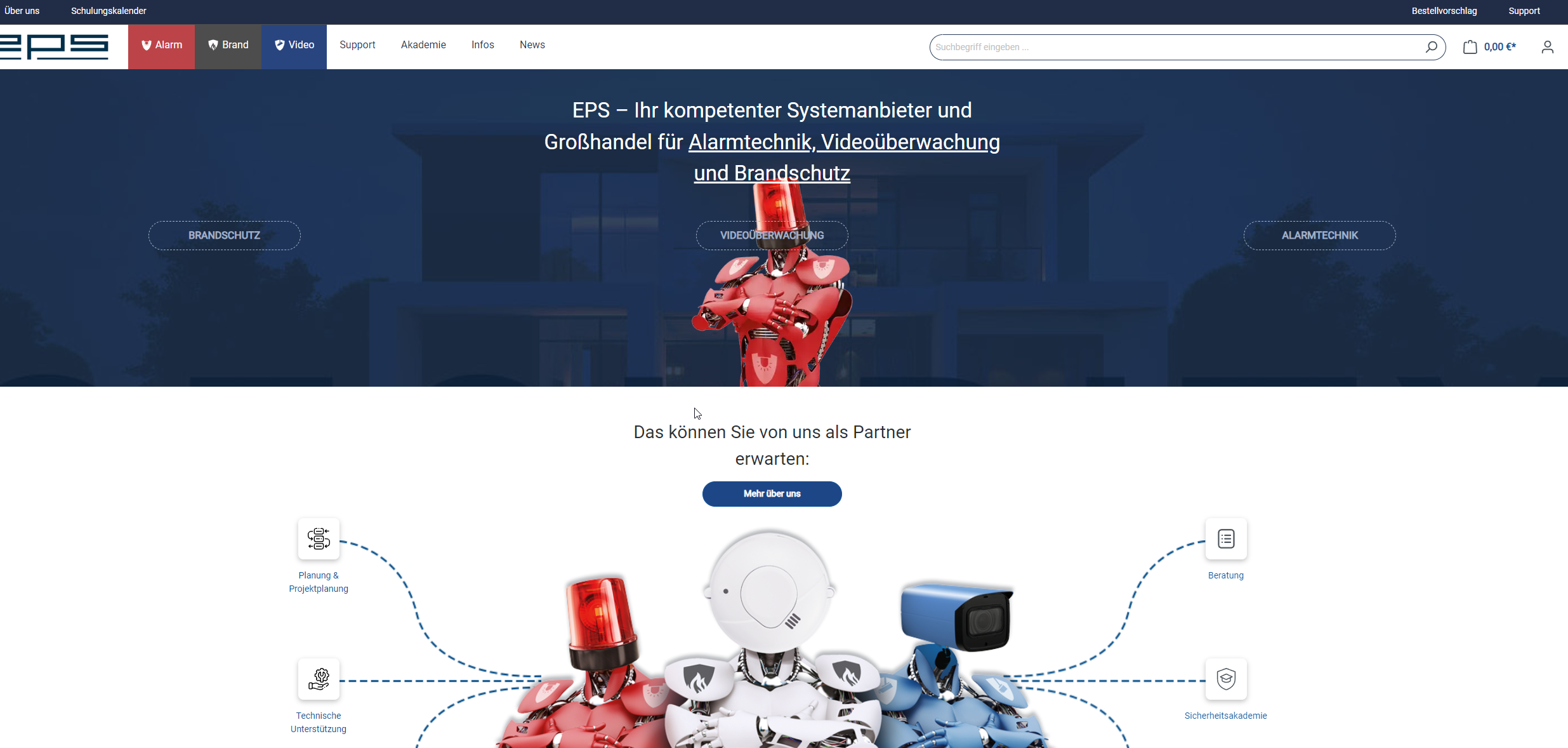 Neuer EPS Webshop online