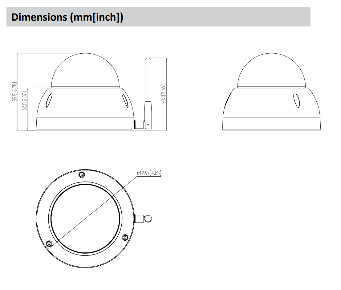 Dahua D-SD22204DB-GNY-W Dahua D-SD22204DB-GNY-W Detailansicht Bild 5 | EPS