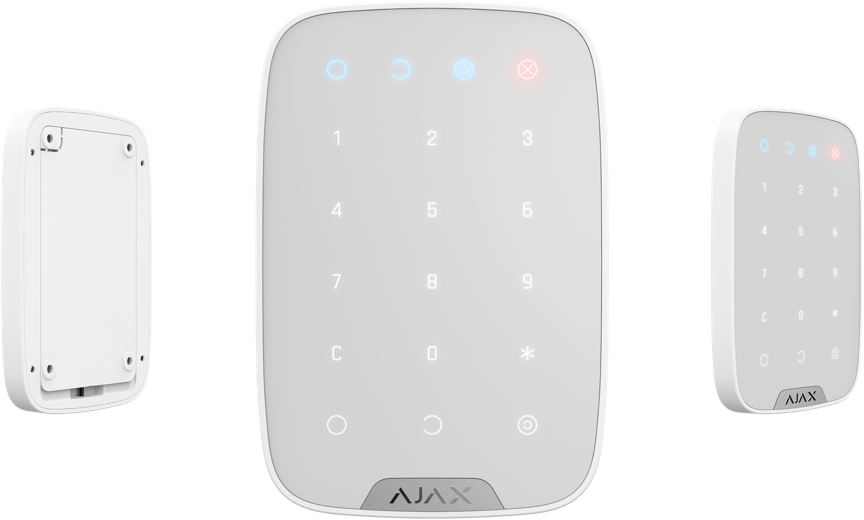 Ajax Keypad Weiß Ajax Keypad Weiß Detailansicht Bild 4 | EPS