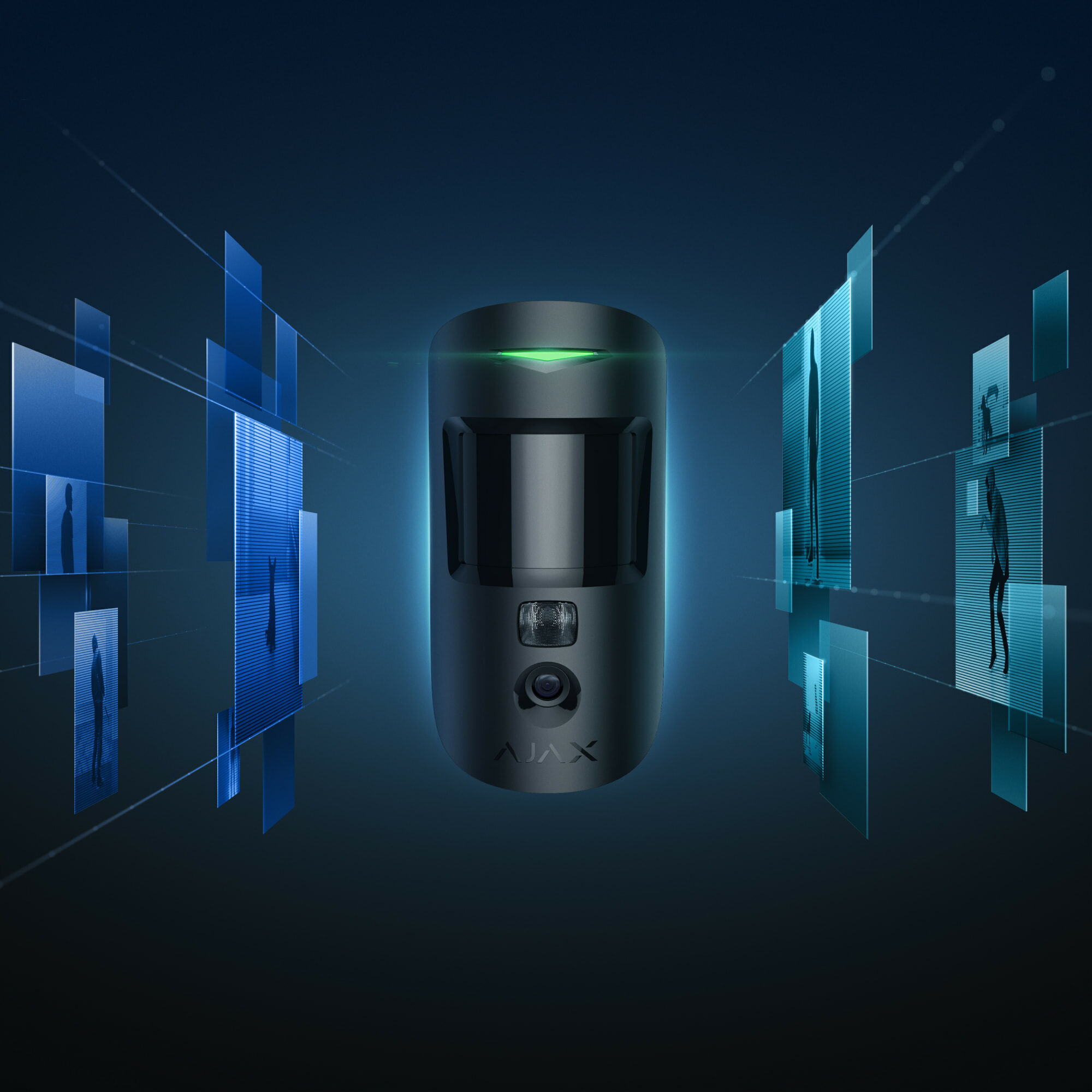 Ajax MotionCam (PhOD) Jeweller Schwarz Detailansicht Bild 13 | EPS