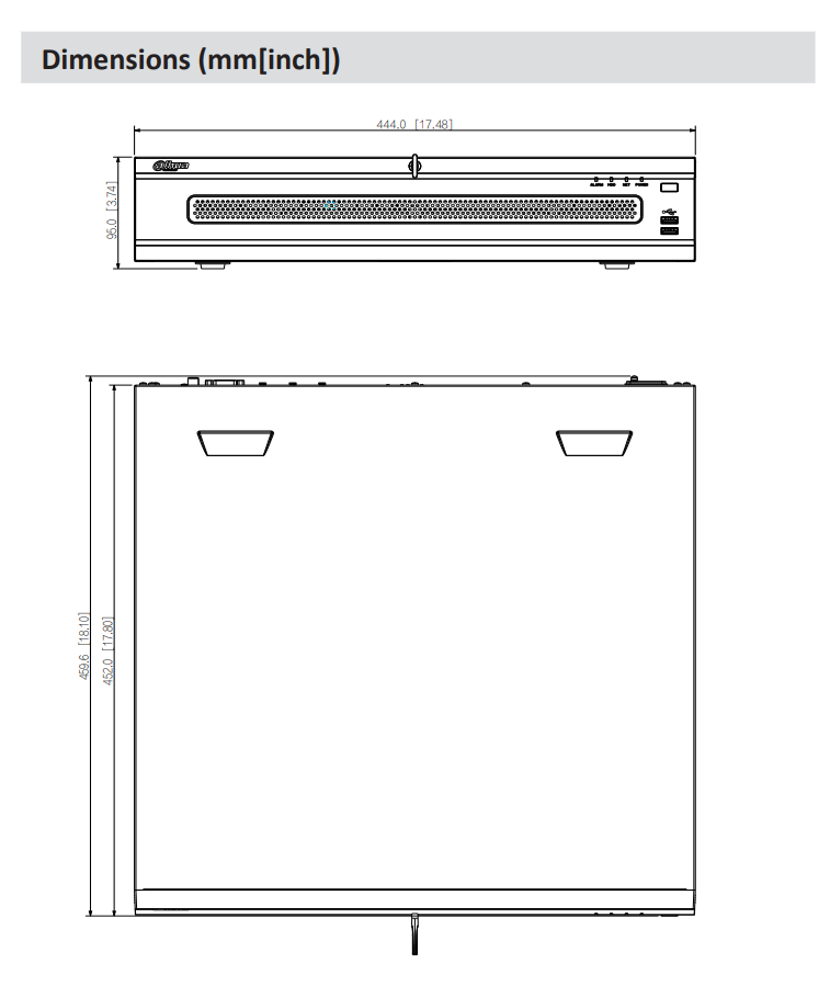 Dahua D-NVR608H-64-XI Dahua D-NVR608H-64-XI | EPS