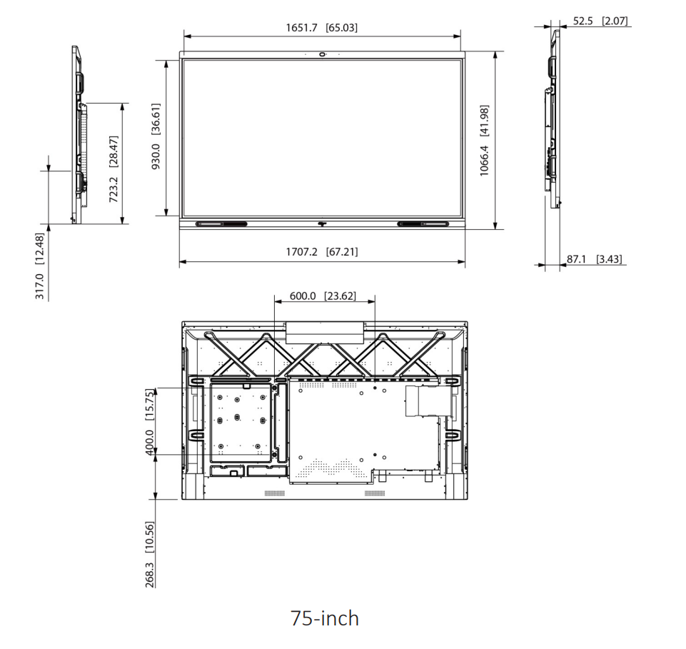Dahua D-LCH75-MC410-B Dahua D-LCH75-MC410-B Detailansicht Bild 2 | EPS