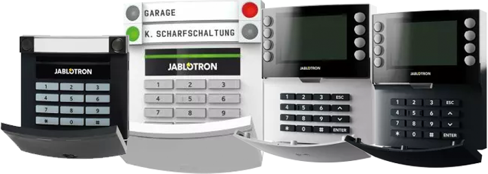 Jablotron Mercury Bedienteile