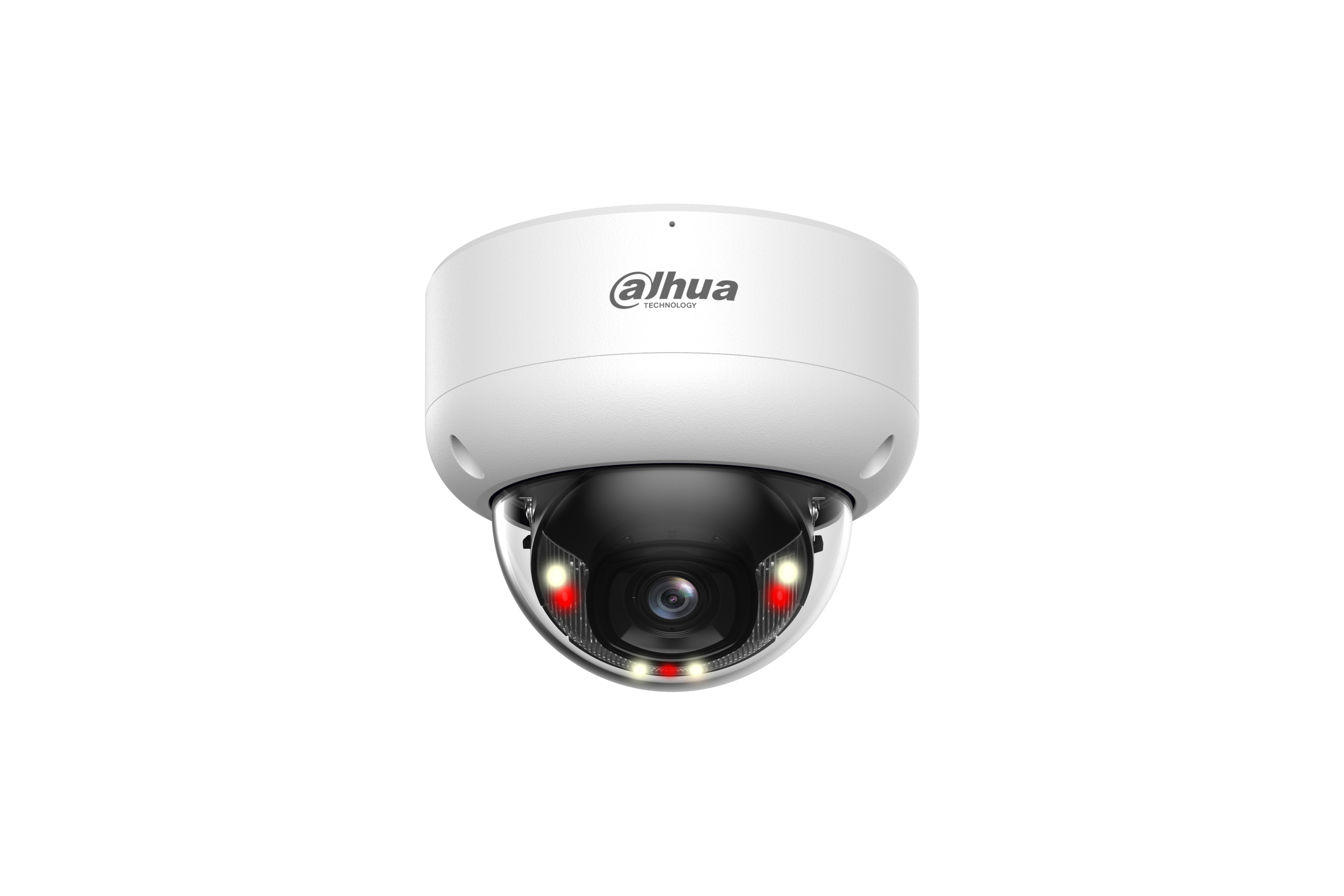 Dahua WizSense 2MP Smart Dual Light Dome IP-Kamera 2.8 mm Dahua WizSense 2MP Smart Dual Light Dome IP-Kamera 2.8 mm