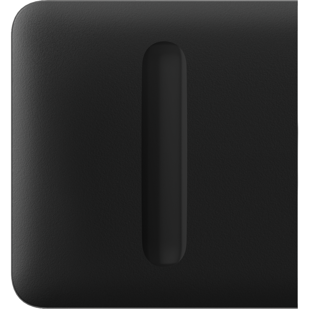 Render – Ajax SideButton (Dimmer) – black – left.png Ajax SideButton (Dimmer) Schwarz