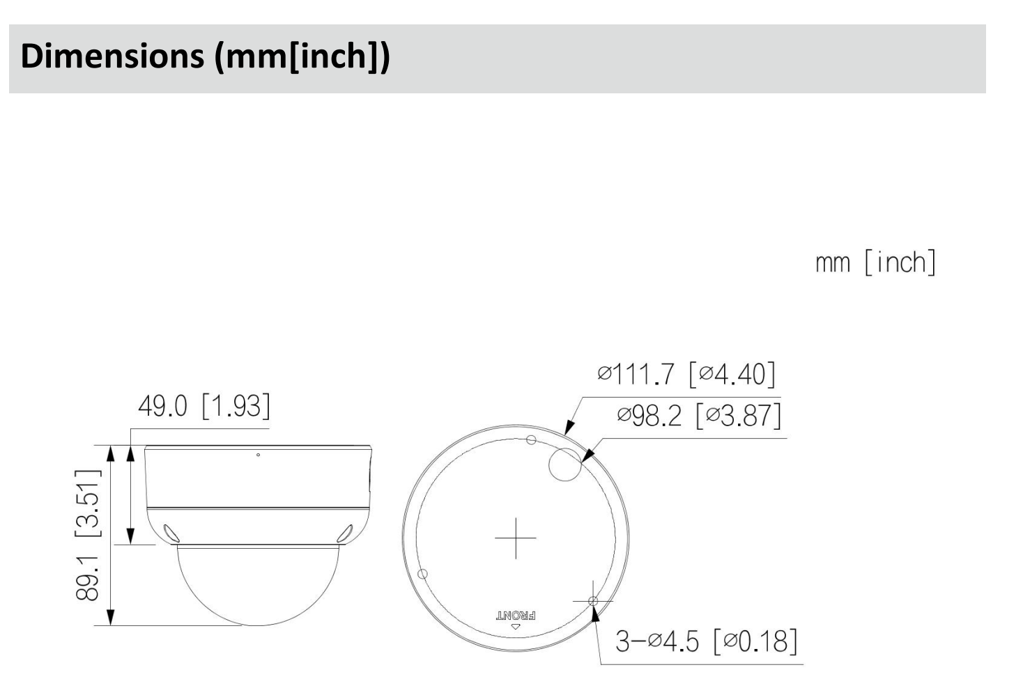 Dahua D-IPC-HDBW3849EP-S-IL-0360B-B Dahua D-IPC-HDBW3849EP-S-IL-0360B-B Detailansicht Bild 4 | EPS