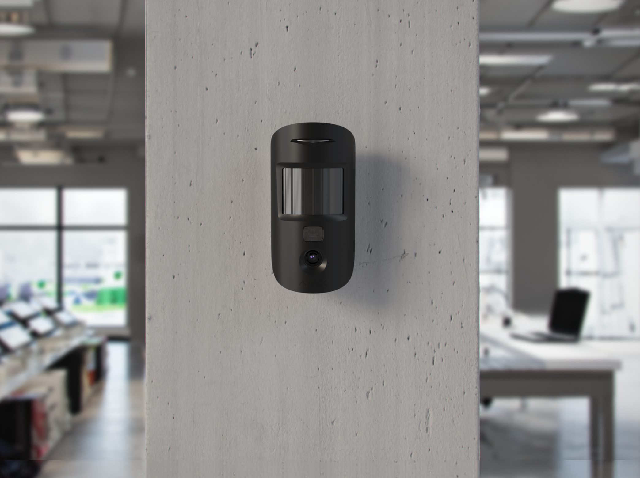 Ajax Superior MotionCam HD (PhOD) Jeweller Schwarz Detailansicht Bild 8 | EPS