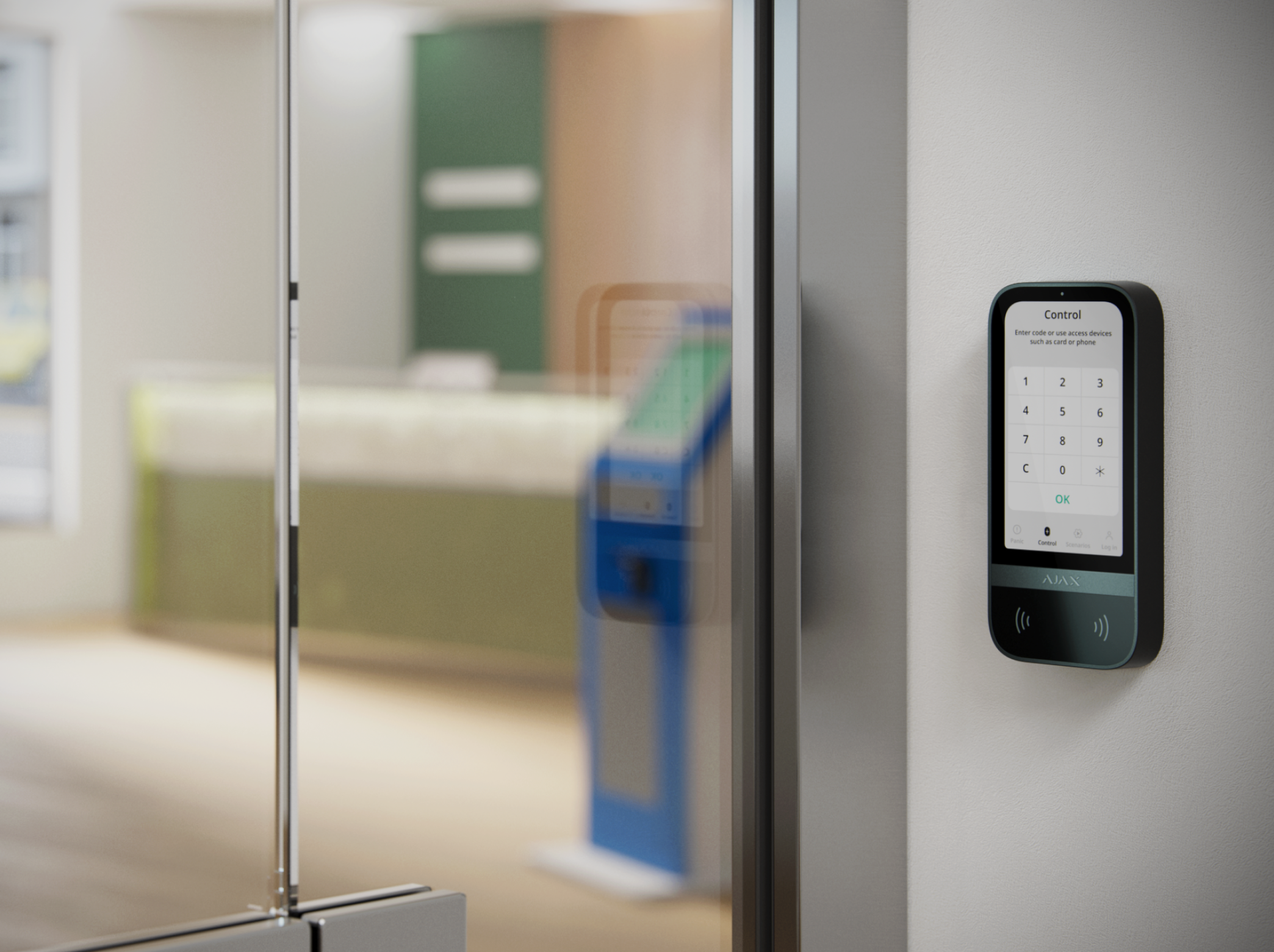 Superior KeyPad TouchScreen G3 Jeweller Schwarz