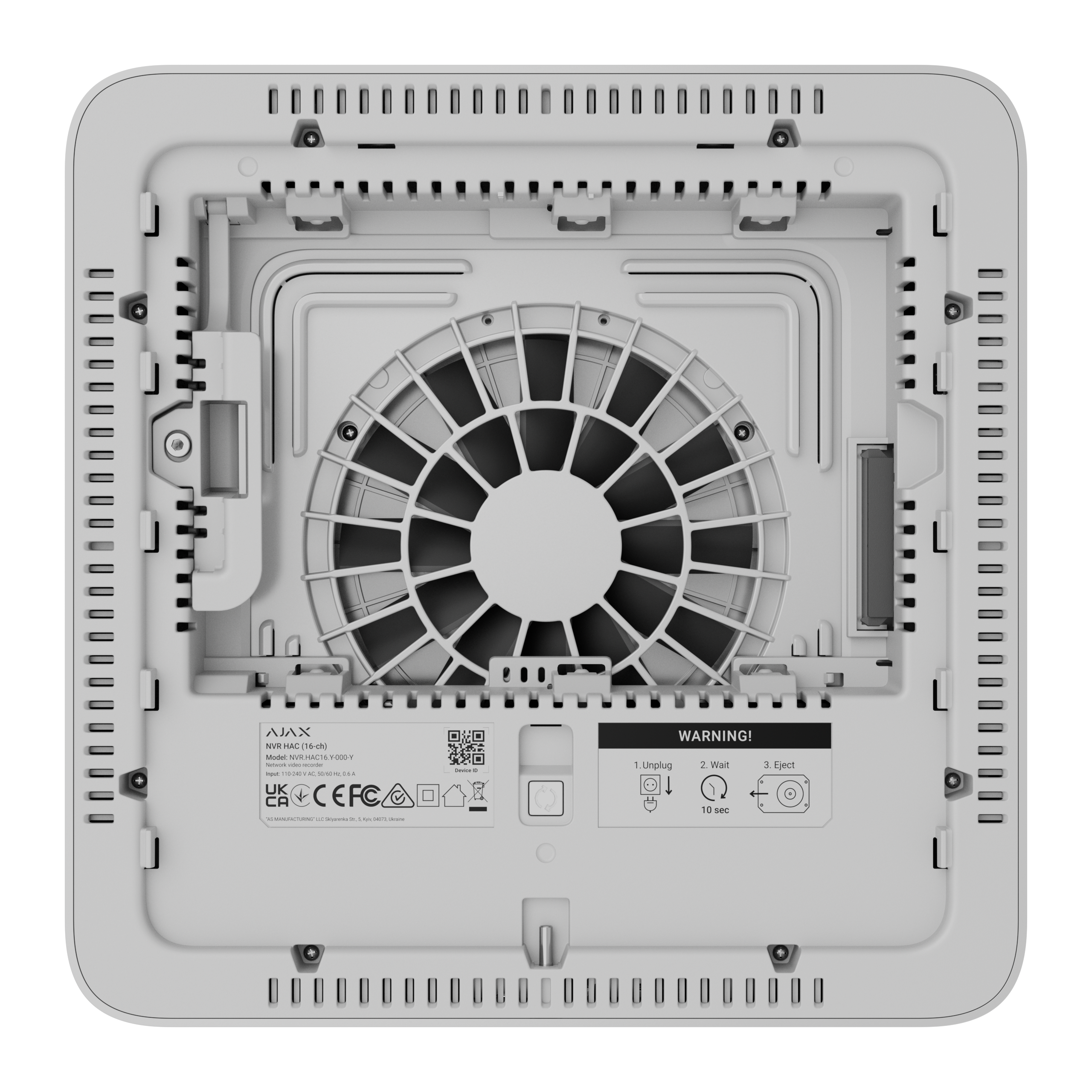 NVR HAC 16-ch Weiß NVR HAC 16-ch Weiß