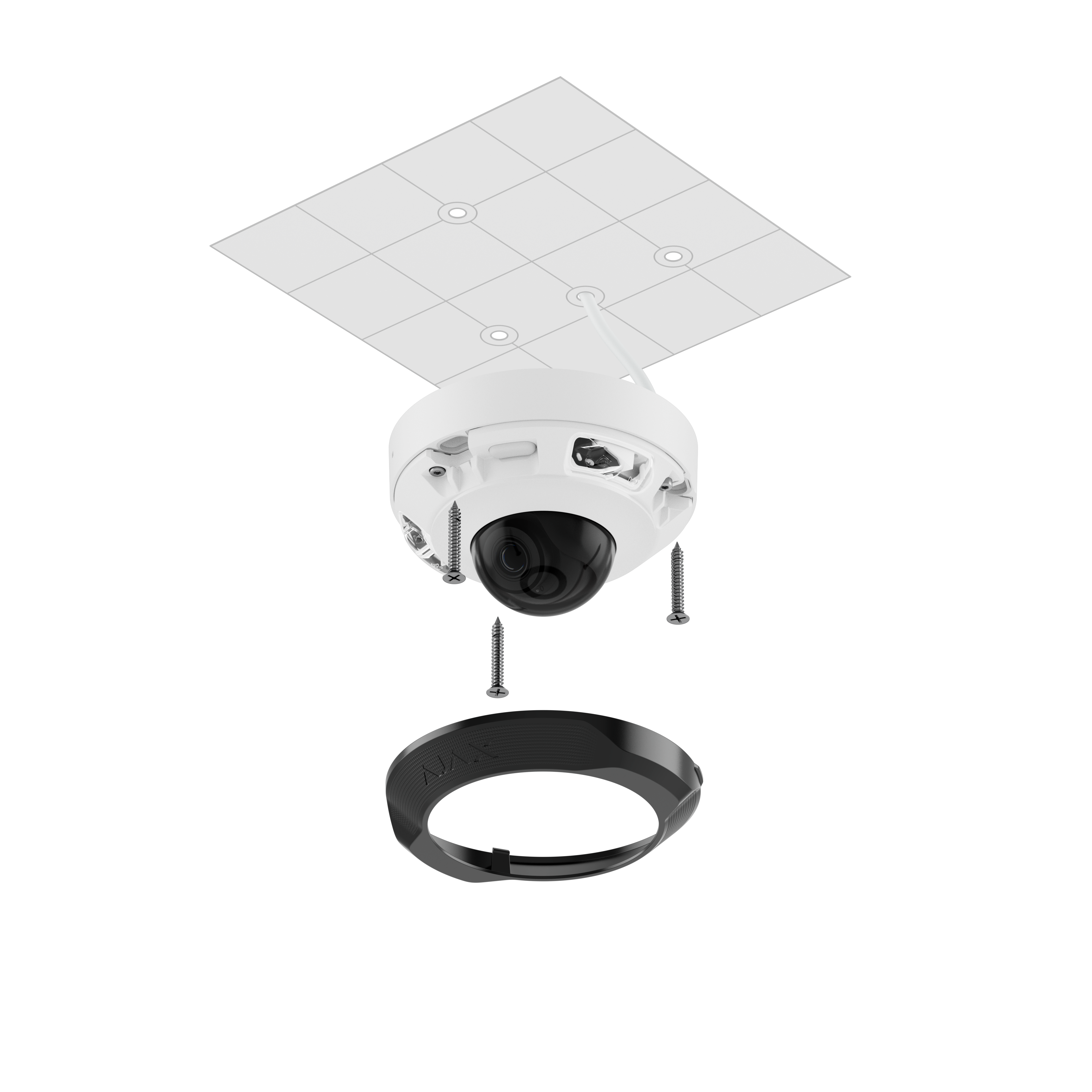 DomeCam Mini (8 Mp/4 mm) Weiß