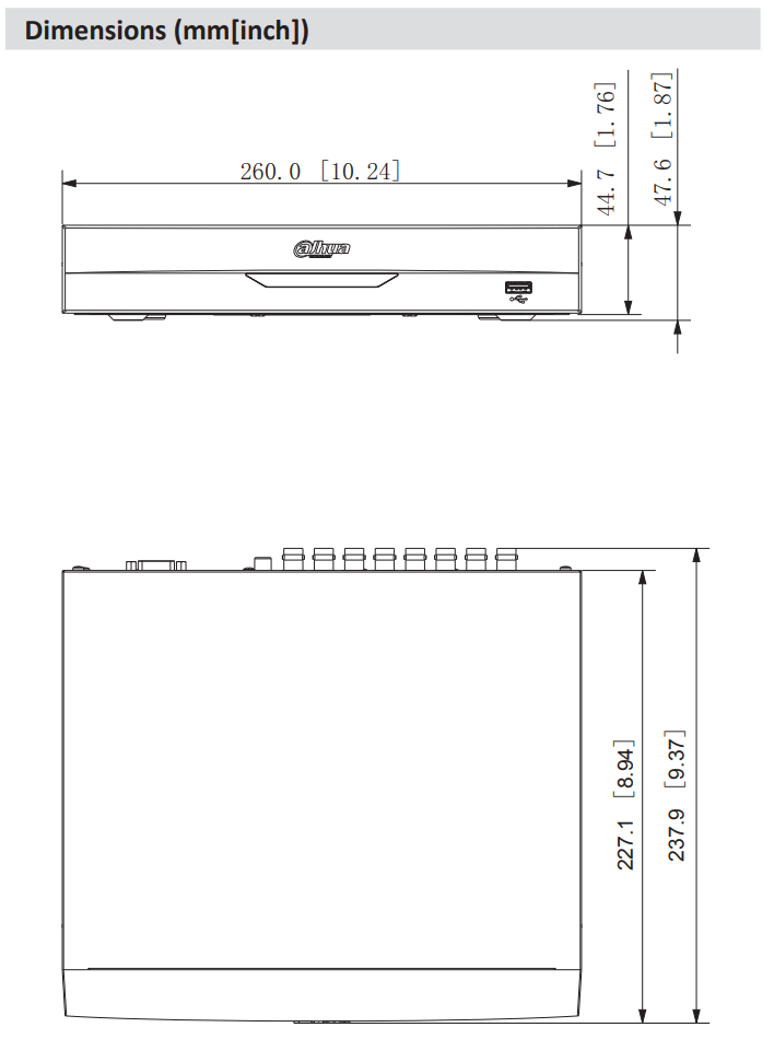 Dahua D-XVR5116HS-I3 Dahua D-XVR5116HS-I3 | EPS
