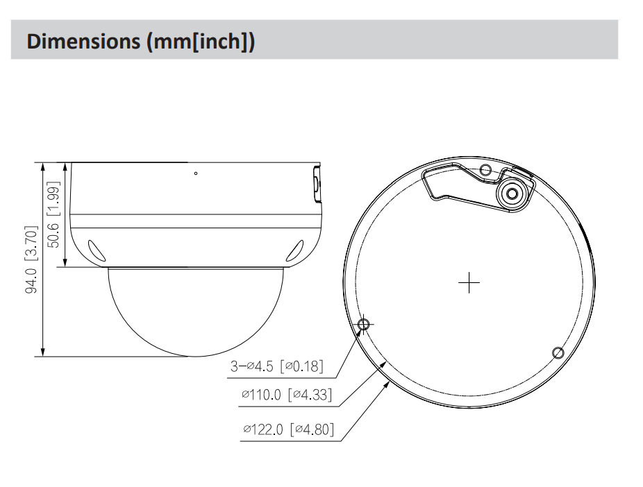 Dahua D-IPC-HDBW5842RP-ASE-0280B-S3 Dahua D-IPC-HDBW5842RP-ASE-0280B-S3 Detailansicht Bild 4 | EPS