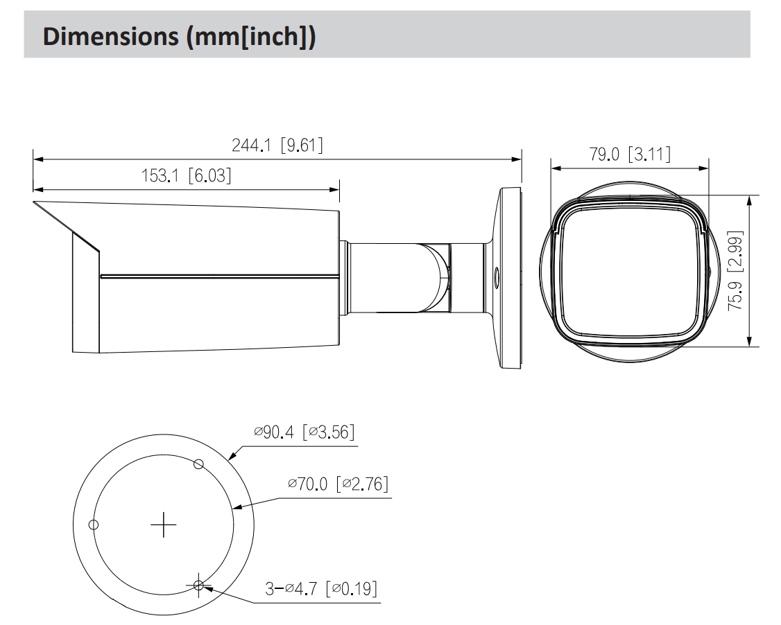Dahua D-IPC-HFW5541T-AS-PV-0600B Dahua D-IPC-HFW5541T-AS-PV-0600B Detailansicht Bild 2 | EPS