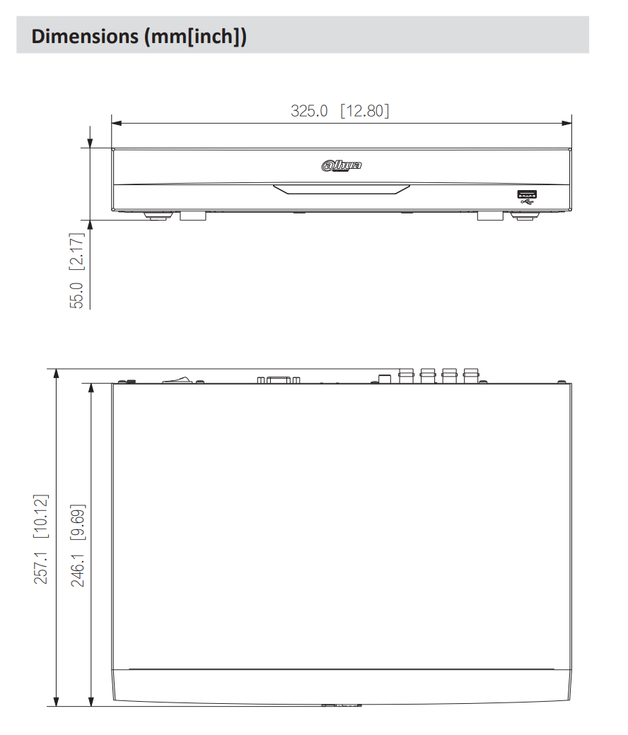 Dahua D-XVR5108H-4KL-I3(V2.0) Dahua D-XVR5108H-4KL-I3(V2.0) Detailansicht Bild 5 | EPS