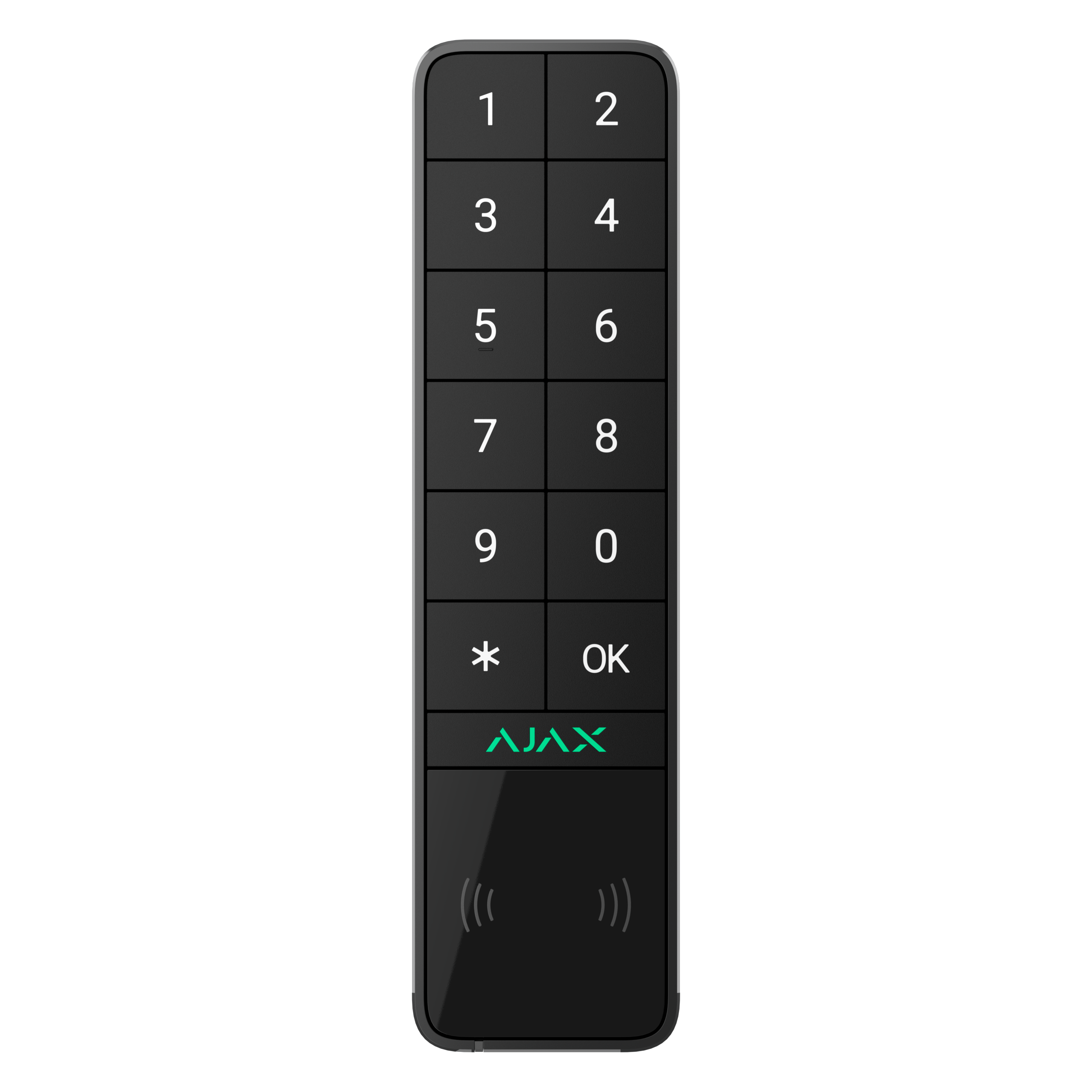 Ajax KeyPad Outdoor Jeweller Schwarz KeyPad Outdoor Jeweller Schwarz (B-Ware)