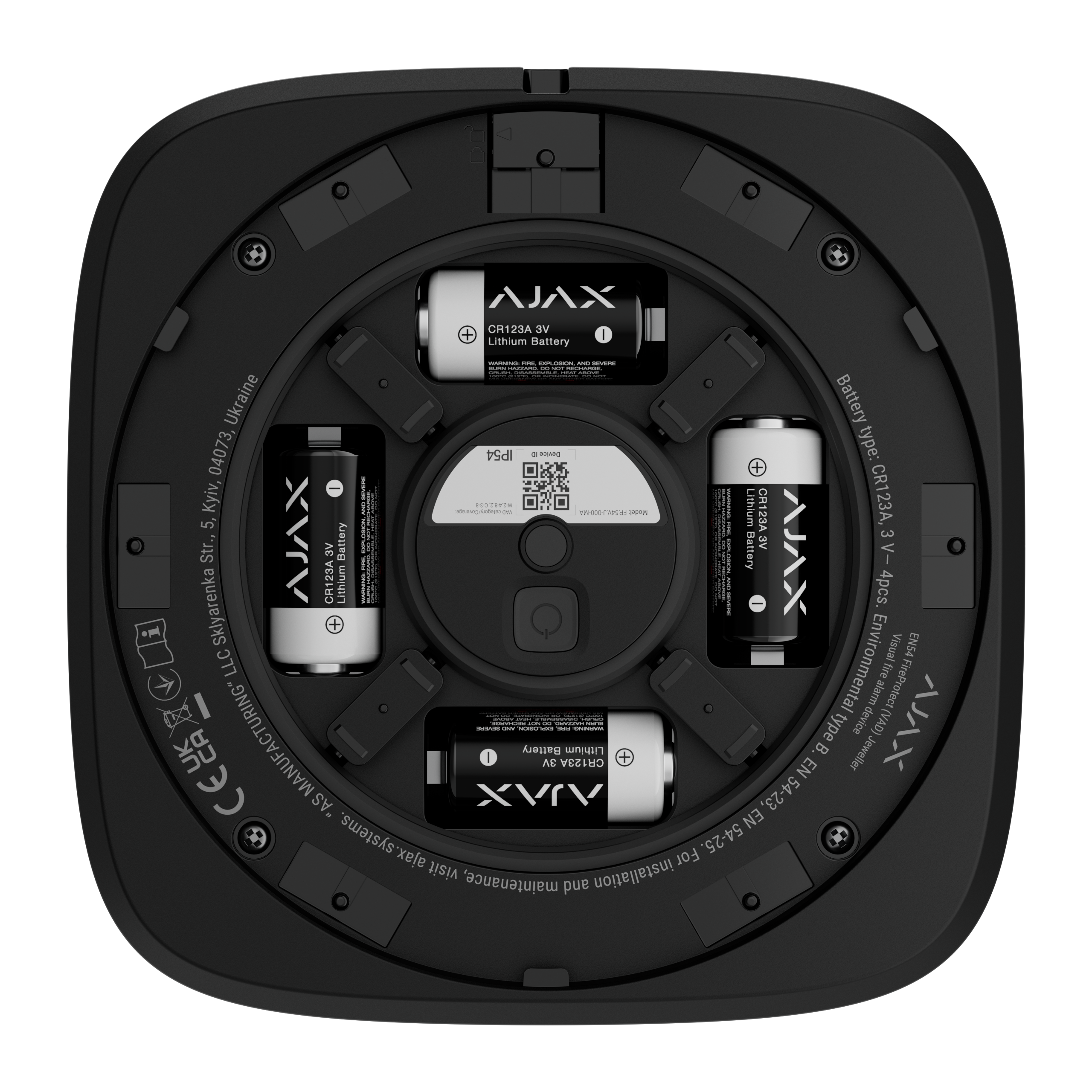 EN54 FireProtect (VAD) schwarz EN54 FireProtect (VAD) schwarz