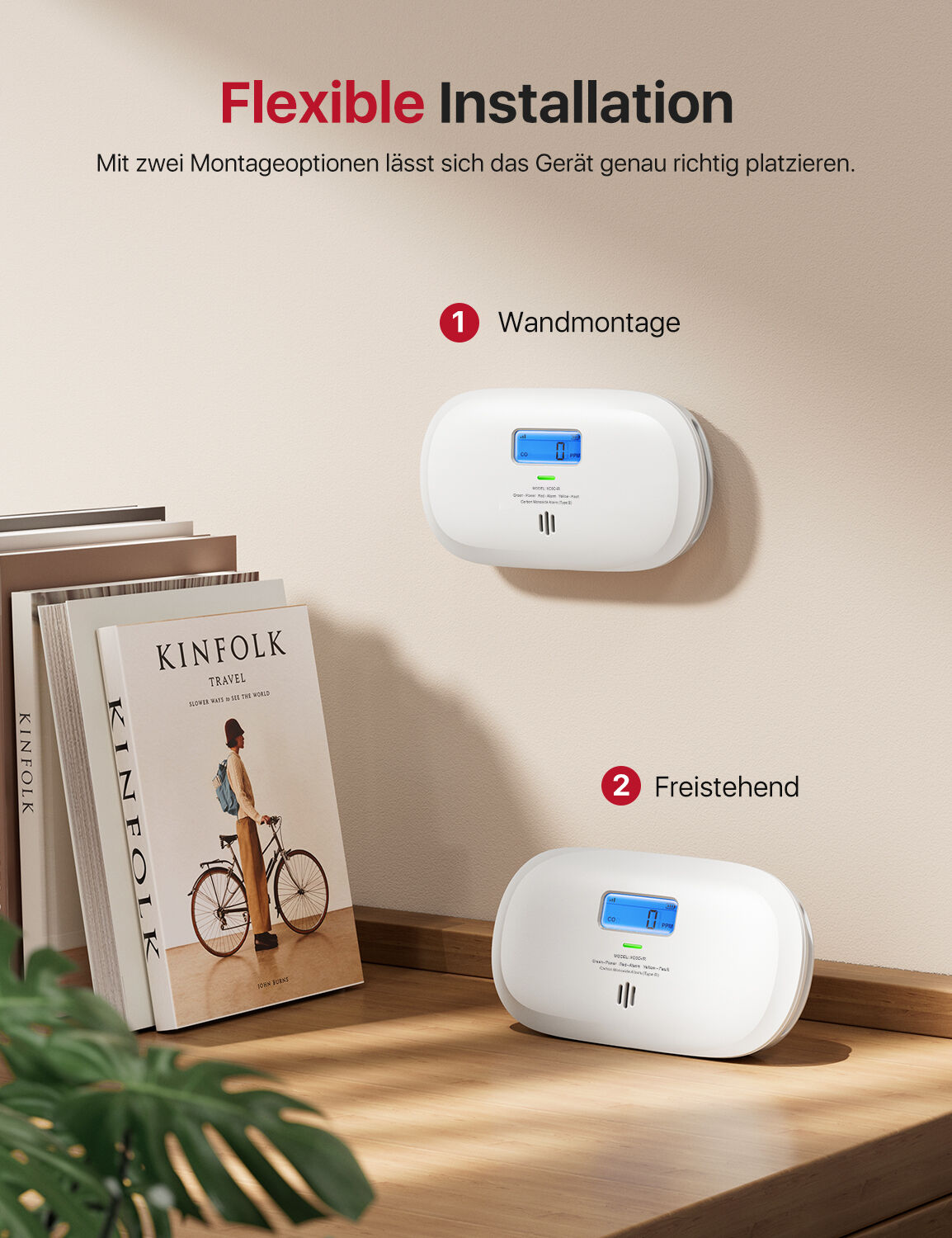 X-Sense XC0C-iR WLAN-CO-Melder mit App-Steuerung X-Sense XC0C-iR WLAN-CO-Melder mit App-Steuerung