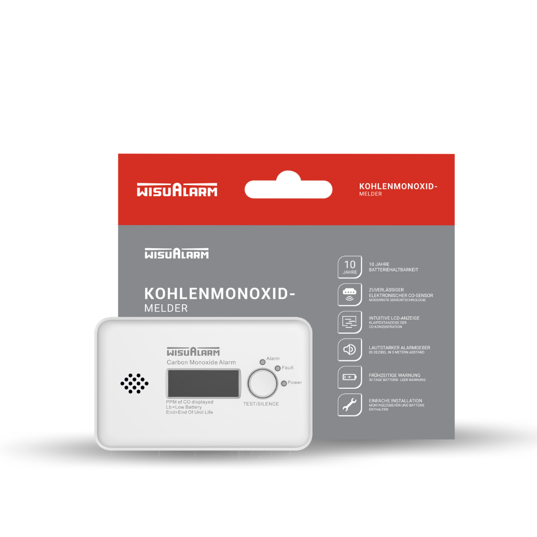 Wisualarm D-HY-GC20B Kohlenmonoxidmelder Detailansicht Bild 3 | EPS