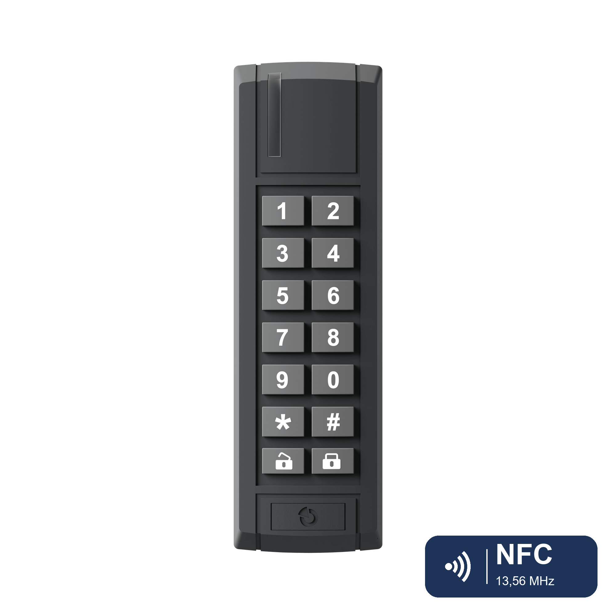 JA-123E-NFC BUS Außenzugangsmodul mit NFC