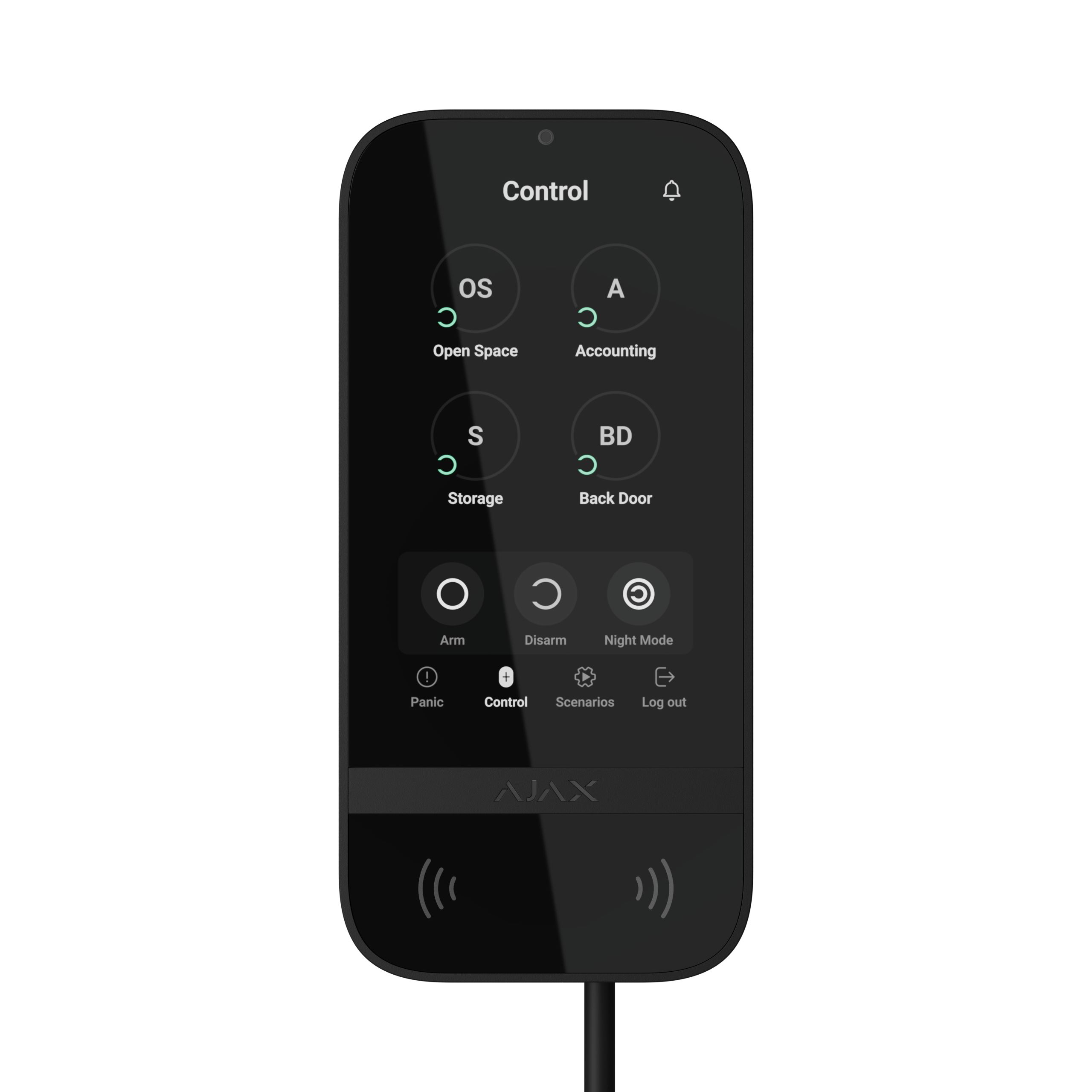 Superior KeyPad TouchScreen Fibra Schwarz Superior KeyPad TouchScreen Fibra Schwarz