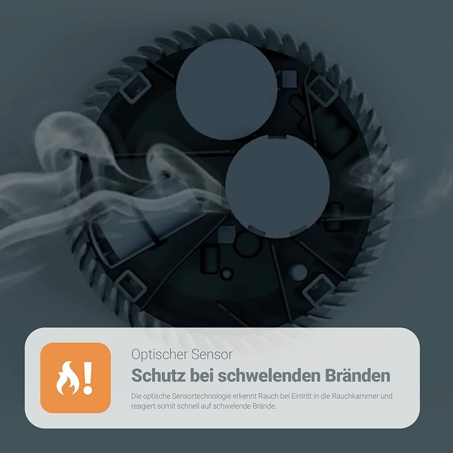 FireAngel FA-6120-INT Optischer Rauchwarnmelder FireAngel FA-6120-INT Optischer Rauchwarnmelder Detailansicht Bild 15 | EPS