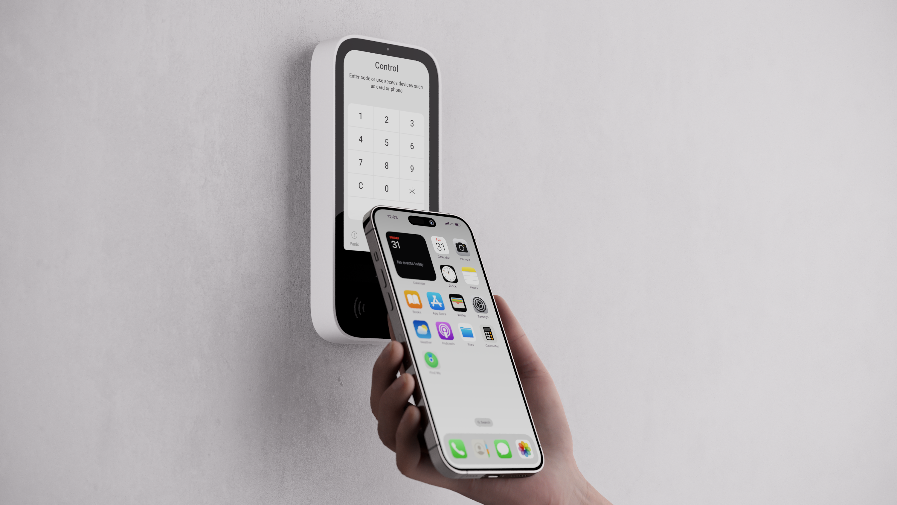 Ajax KeyPad TouchScreen Weiß Ajax KeyPad TouchScreen Weiß | EPS