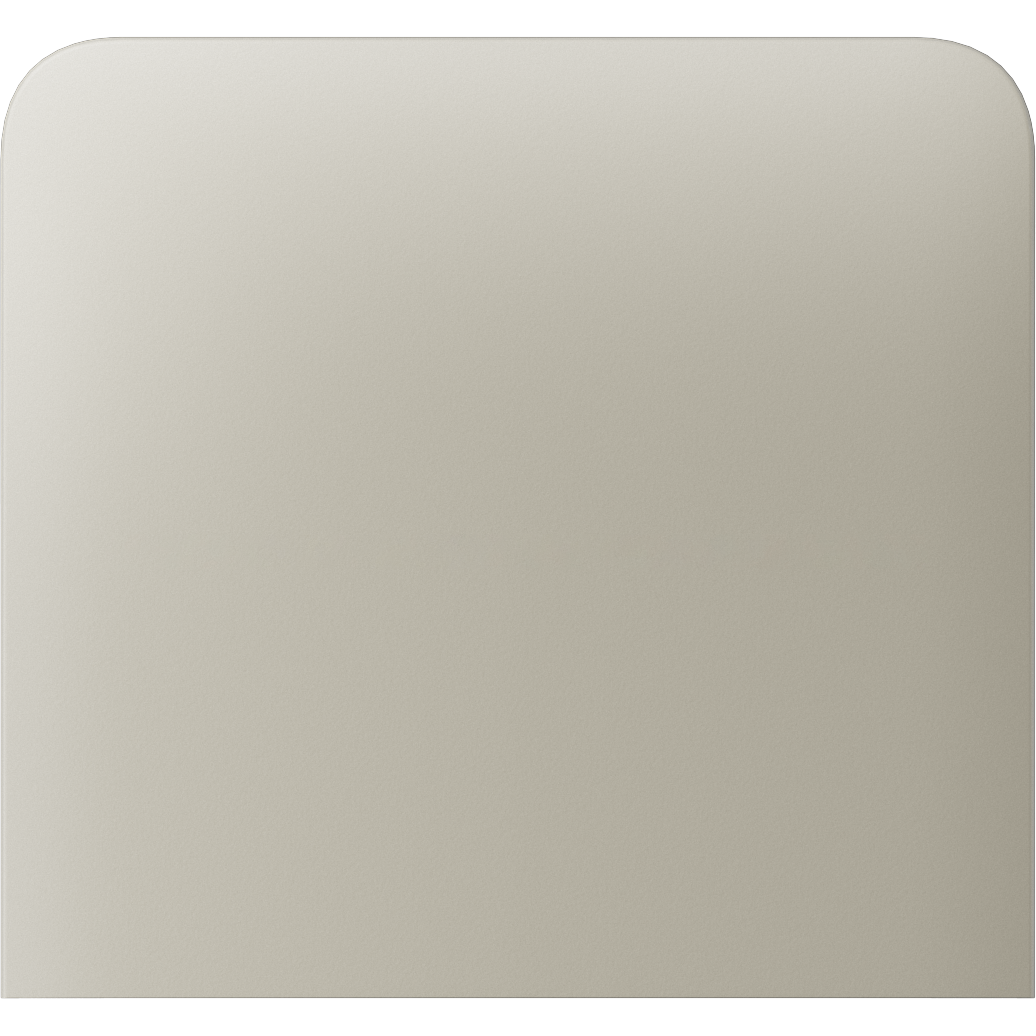Render – Ajax SideButton (1-gang) vertical – ivory – top.png SideButton (1-gang) vertical Elfenbein