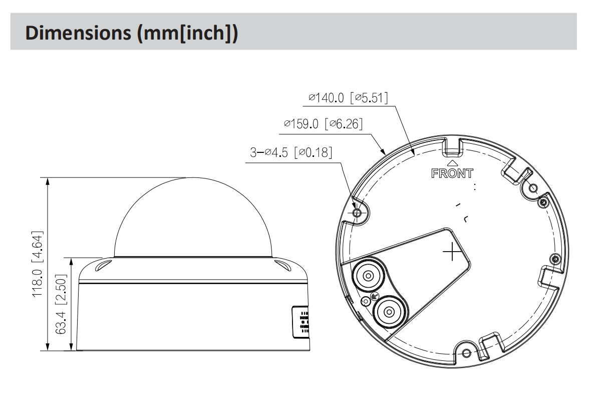Dahua D-IPC-HDBW7842E1P-Z-2712F-DC12AC24V-X Dahua D-IPC-HDBW7842E1P-Z-2712F-DC12AC24V-X | EPS
