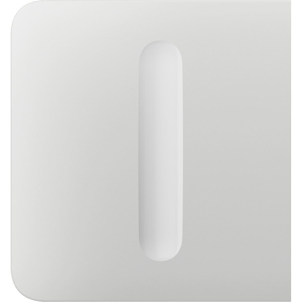 Render – Ajax SideButton (Dimmer) – white – left.png Ajax SideButton (Dimmer) Weiß