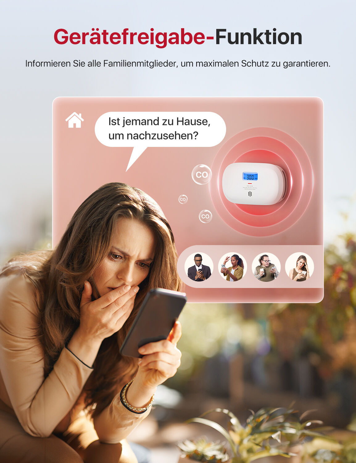 X-Sense XC0C-iR WLAN-CO-Melder mit App-Steuerung X-Sense XC0C-iR WLAN-CO-Melder mit App-Steuerung