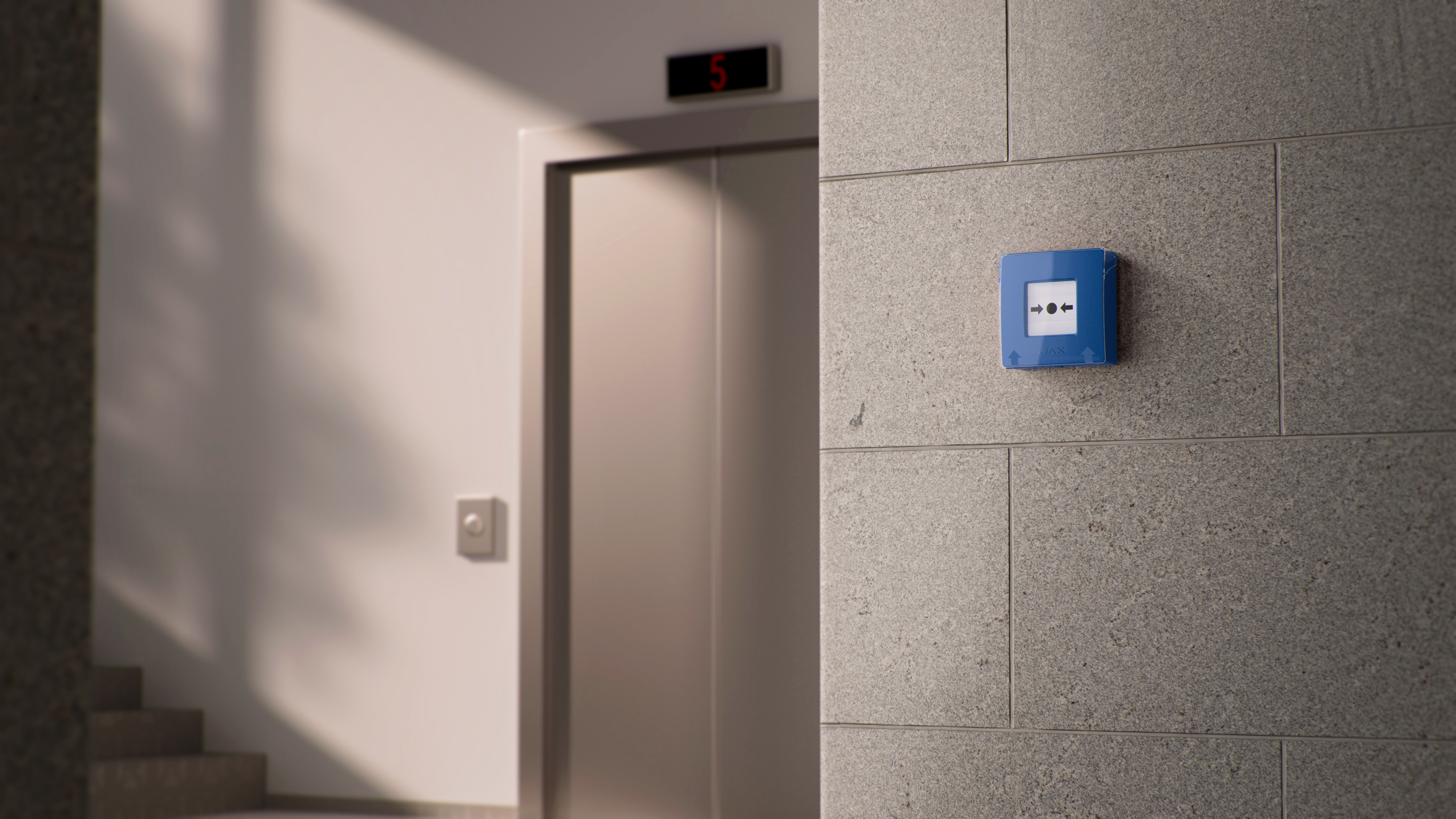 Manual Call Point Blau Manual Call Point Blau