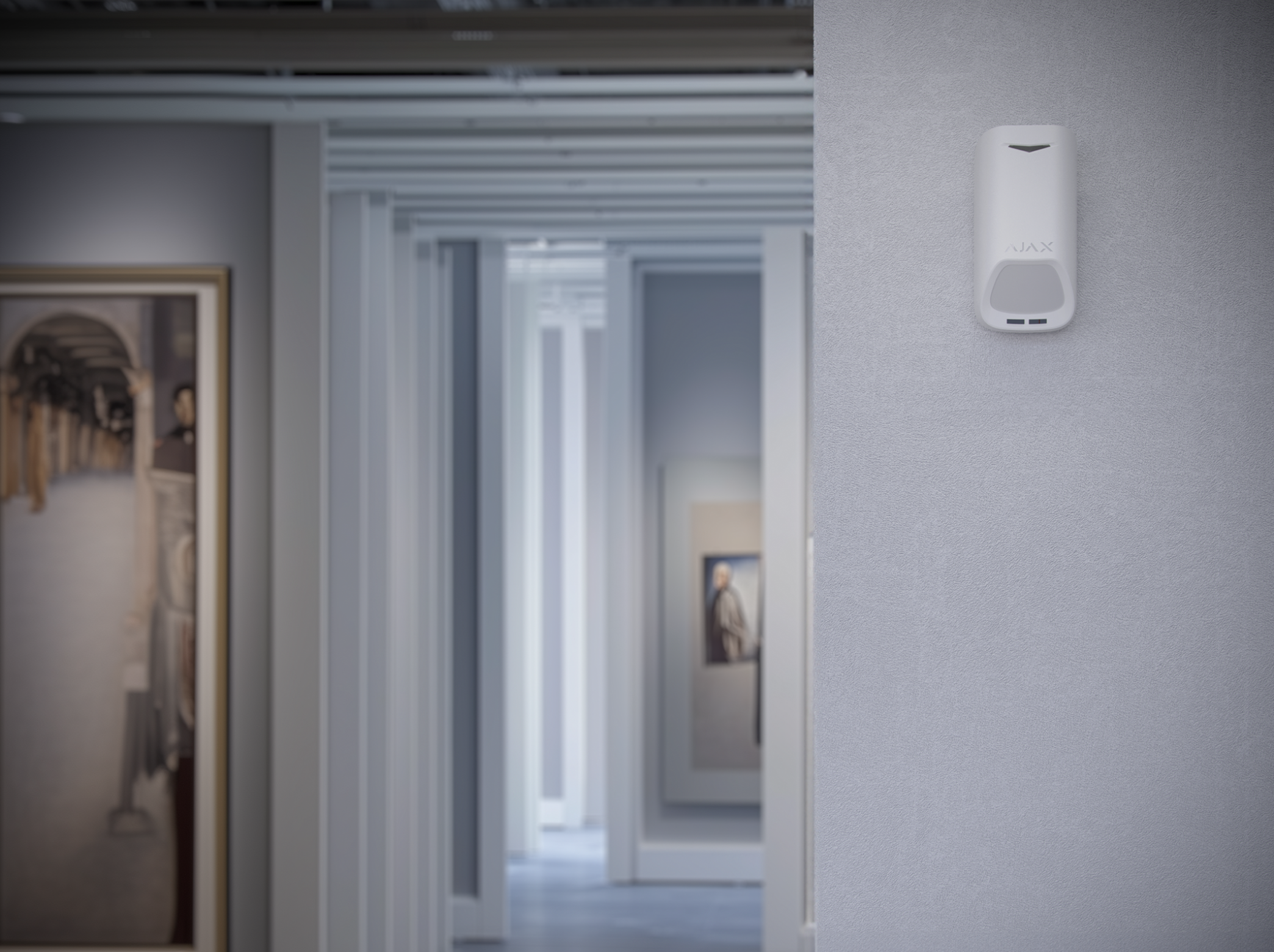 Ajax Superior MotionProtect Plus G3 Jeweller Weiß Ajax Superior MotionProtect Plus G3 Jeweller Weiß Detailansicht Bild 3 | EPS