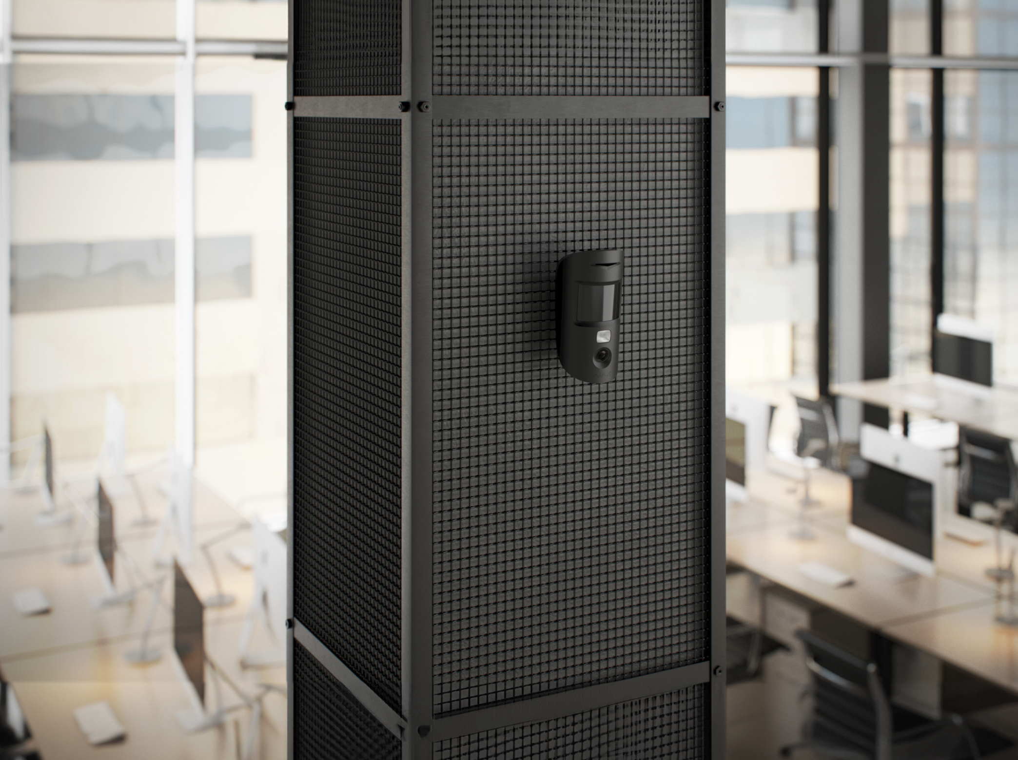 Ajax Superior MotionCam HD (PhOD) Jeweller Schwarz Detailansicht Bild 3 | EPS