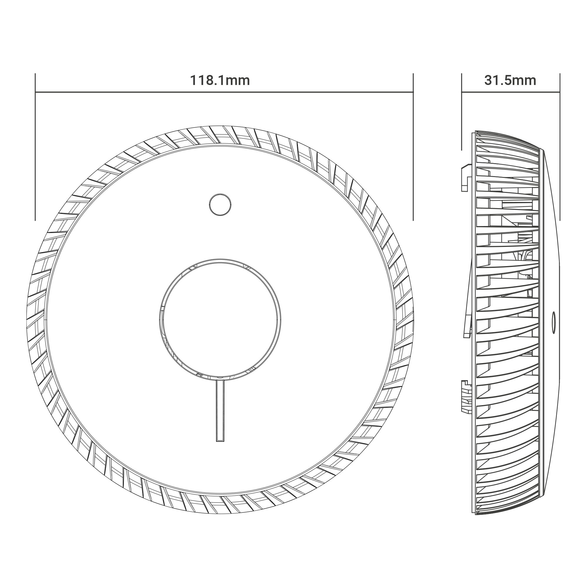 FireAngel FA-6115-INT Optischer Rauchwarnmelder Detailansicht Bild 14 | EPS
