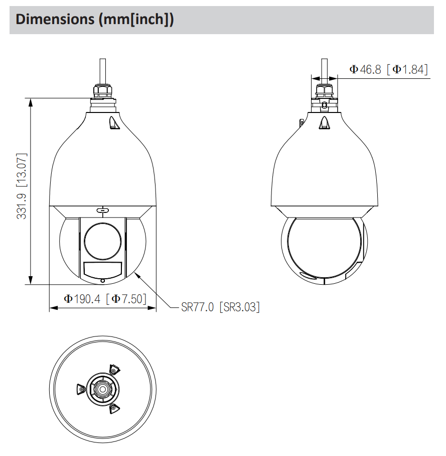 Dahua D-SD5A225GB-HNR | EPS