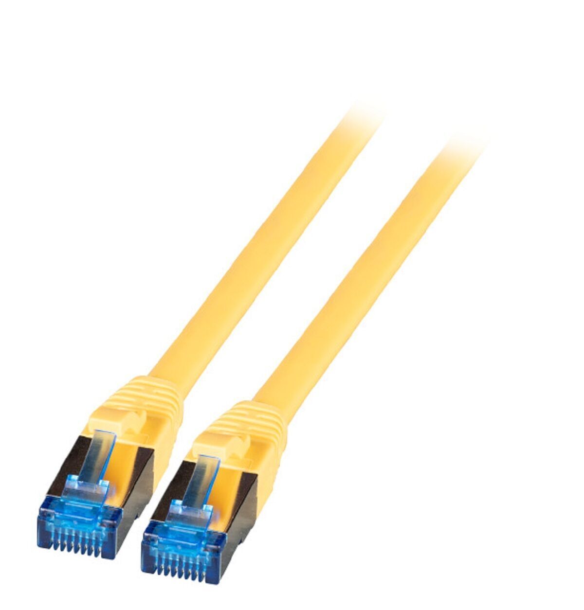 EPS RJ45 Patchkabel Cat.6A S/FTP TPE Cat.7 Rohkabel gelb EPS RJ45 Patchkabel Cat.6A S/FTP TPE Cat.7 Rohkabel gelb | EPS