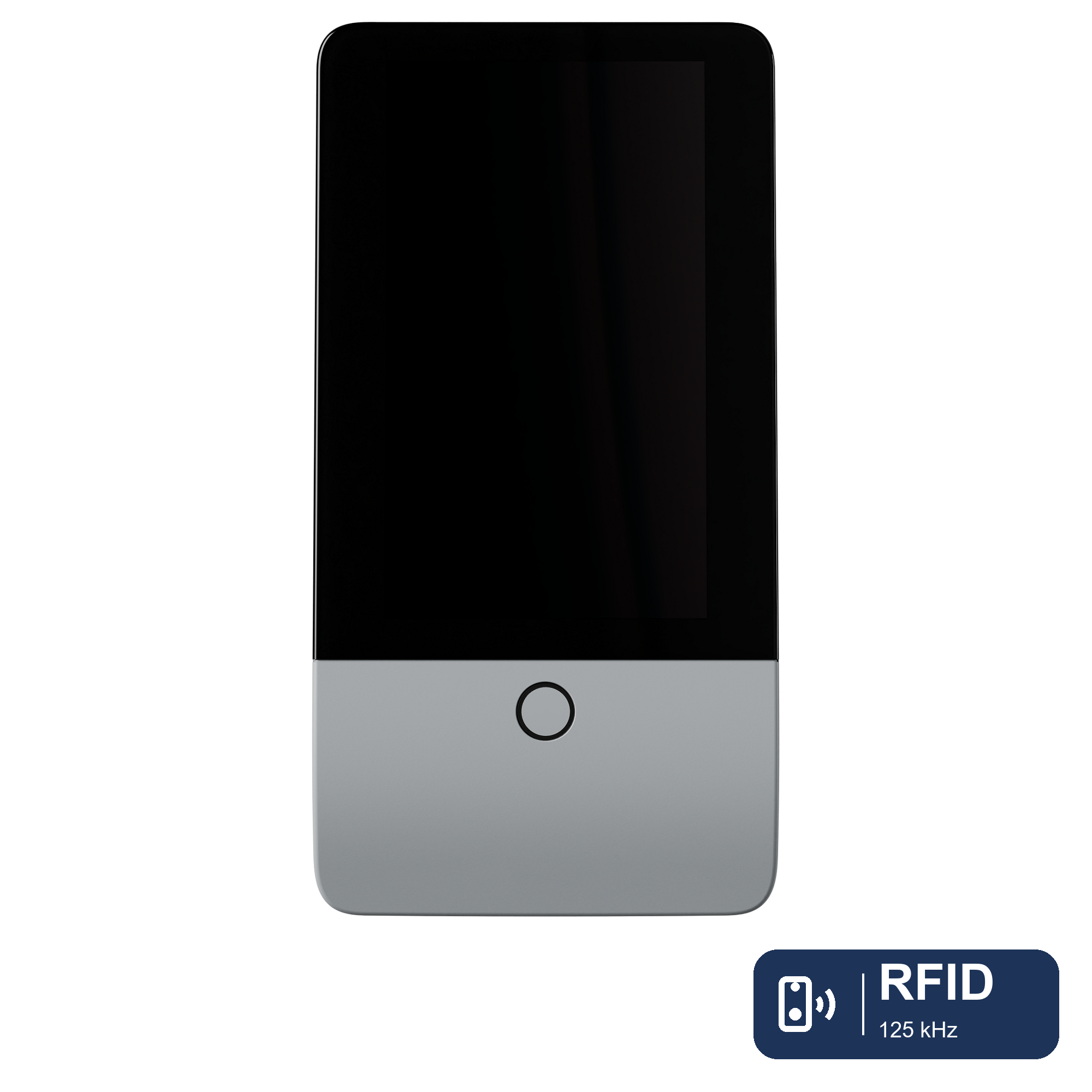 Jablotron_JA-116E-GR_RFID_Badge.png JA-116E-GR Bus-Touchscreen-Tastatur mit RFID-Leser - grau