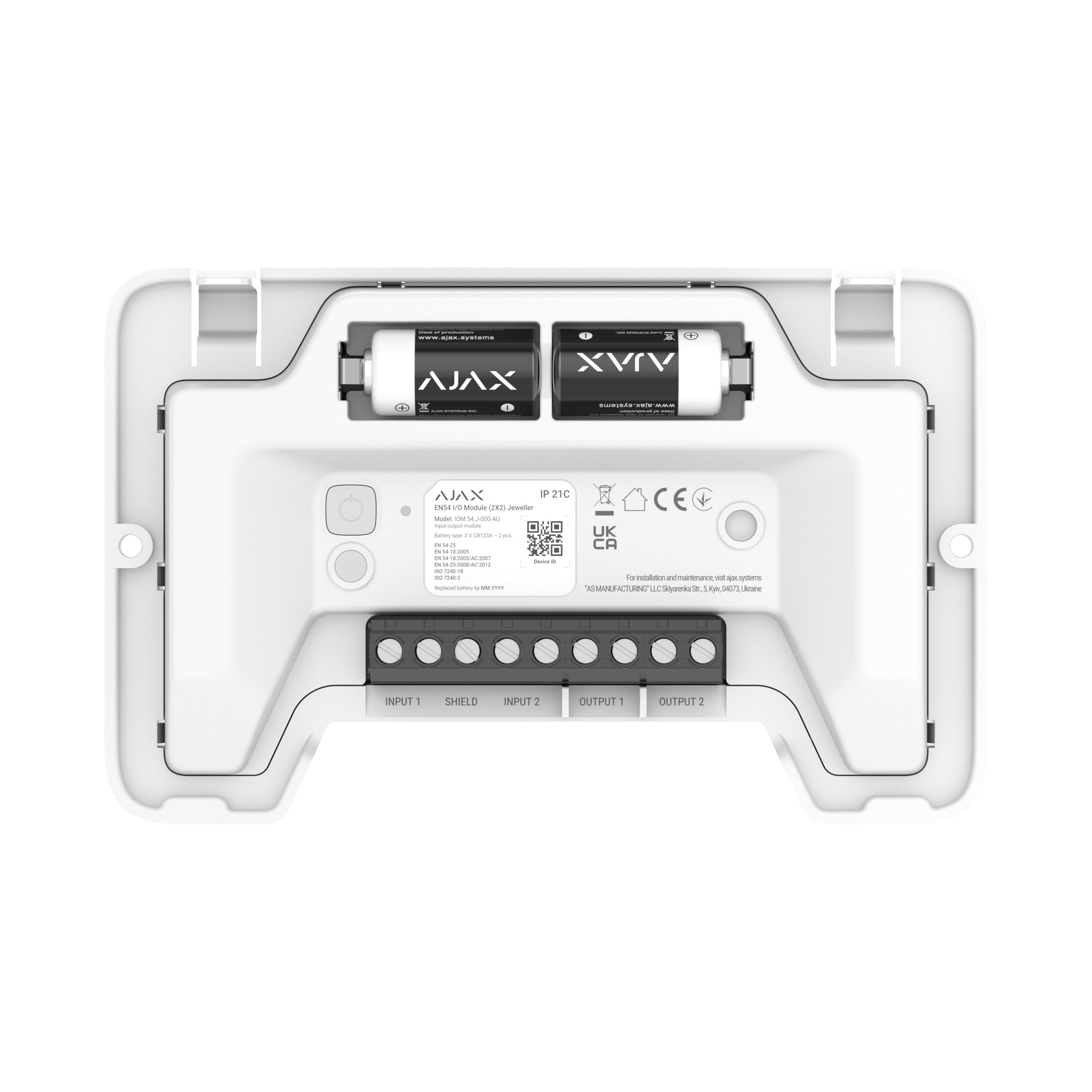 EN54 I/O Module (2X2) weiß
