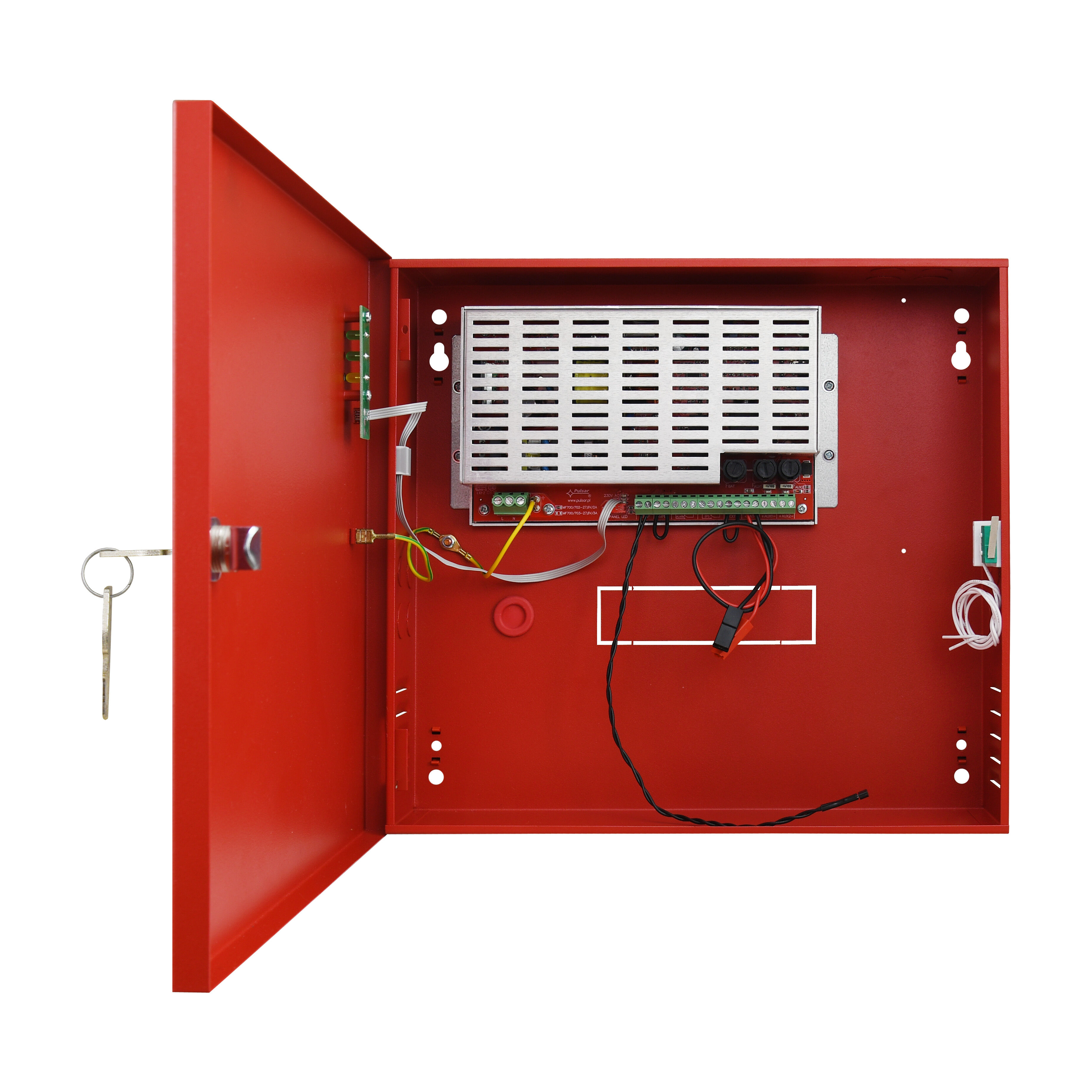 EN54C 27,6V/2A/2×7Ah Netzteil für Brandmeldeanlagen