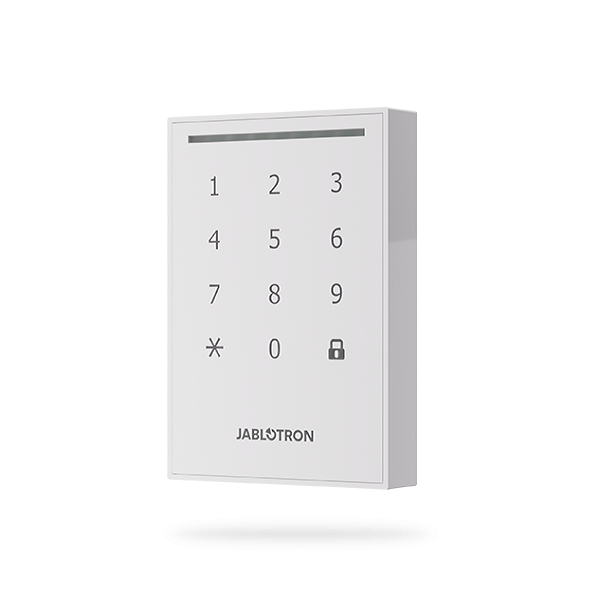 Jablotron JA-121E-WH Bus-Außentastatur mit RFID/NFC-Leser - weiß Jablotron JA-121E-WH Bus-Außentastatur mit RFID/NFC-Leser - weiß Detailansicht Bild 3 | EPS