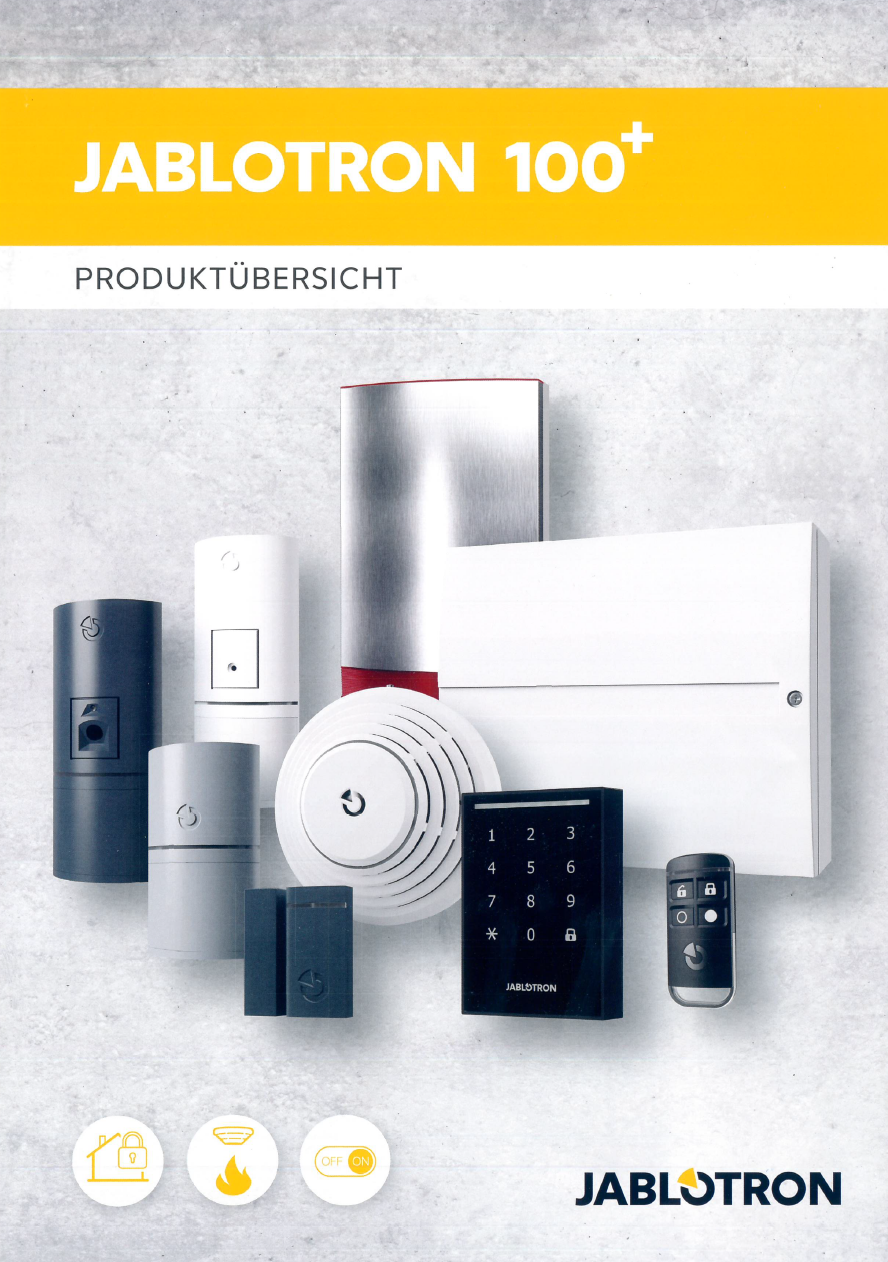 Jablotron-Produktübersicht-100+