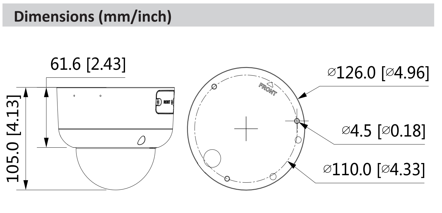 Dahua D-IPC-HDBW5449R1-ZE-LED Dahua D-IPC-HDBW5449R1-ZE-LED Detailansicht Bild 4 | EPS