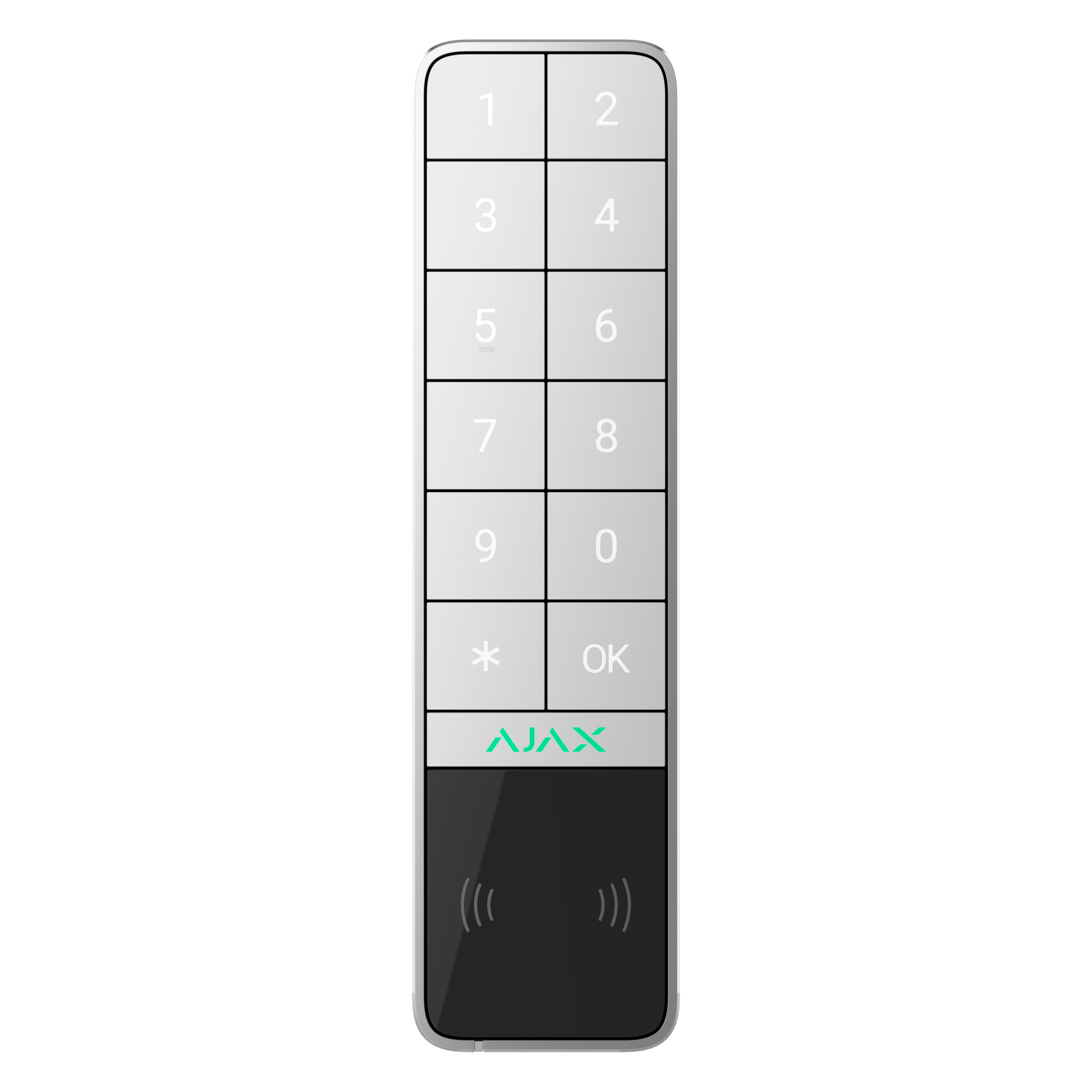 KeyPad Outdoor Jeweller Weiß