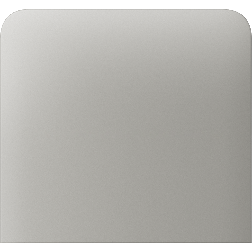 Render – Ajax SideButton (1-gang) vertical – oyster – top.png SideButton (1-gang) vertical Oyster