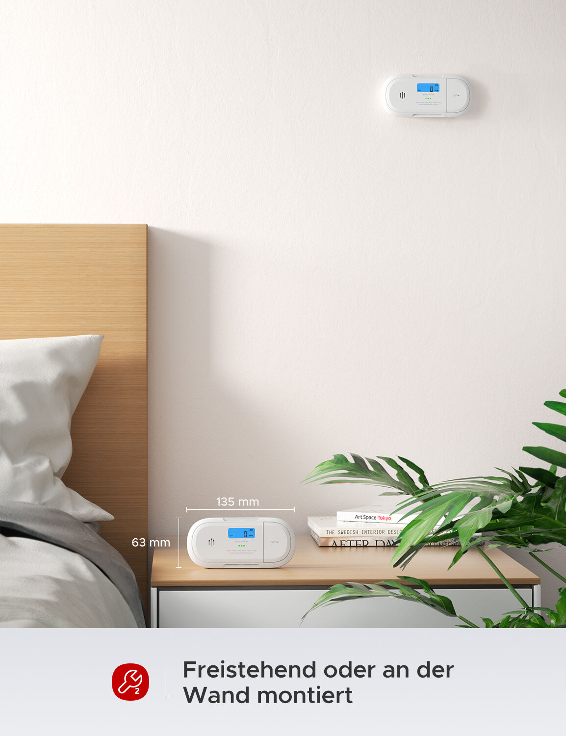 X-Sense XC04-WX WLAN-CO-Melder mit App & LCD X-Sense XC04-WX WLAN-CO-Melder mit App & LCD