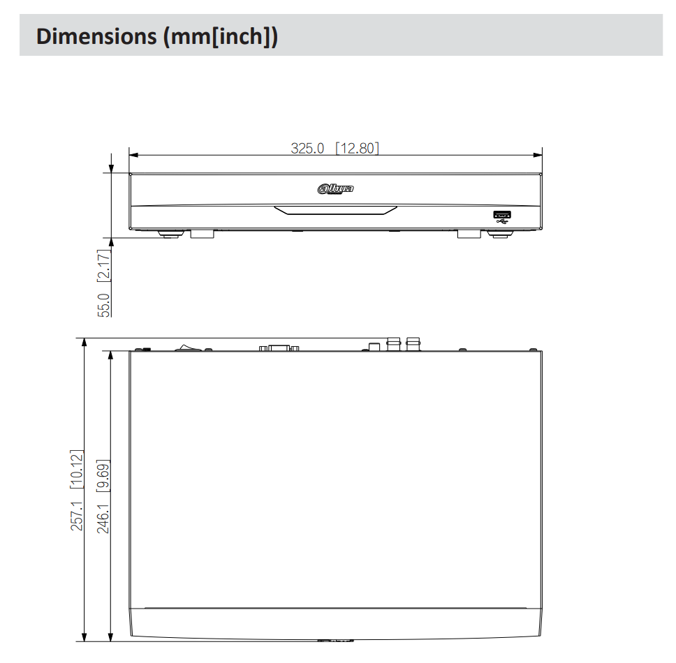 Dahua D-XVR5104H-I3-4P Dahua D-XVR5104H-I3-4P | EPS